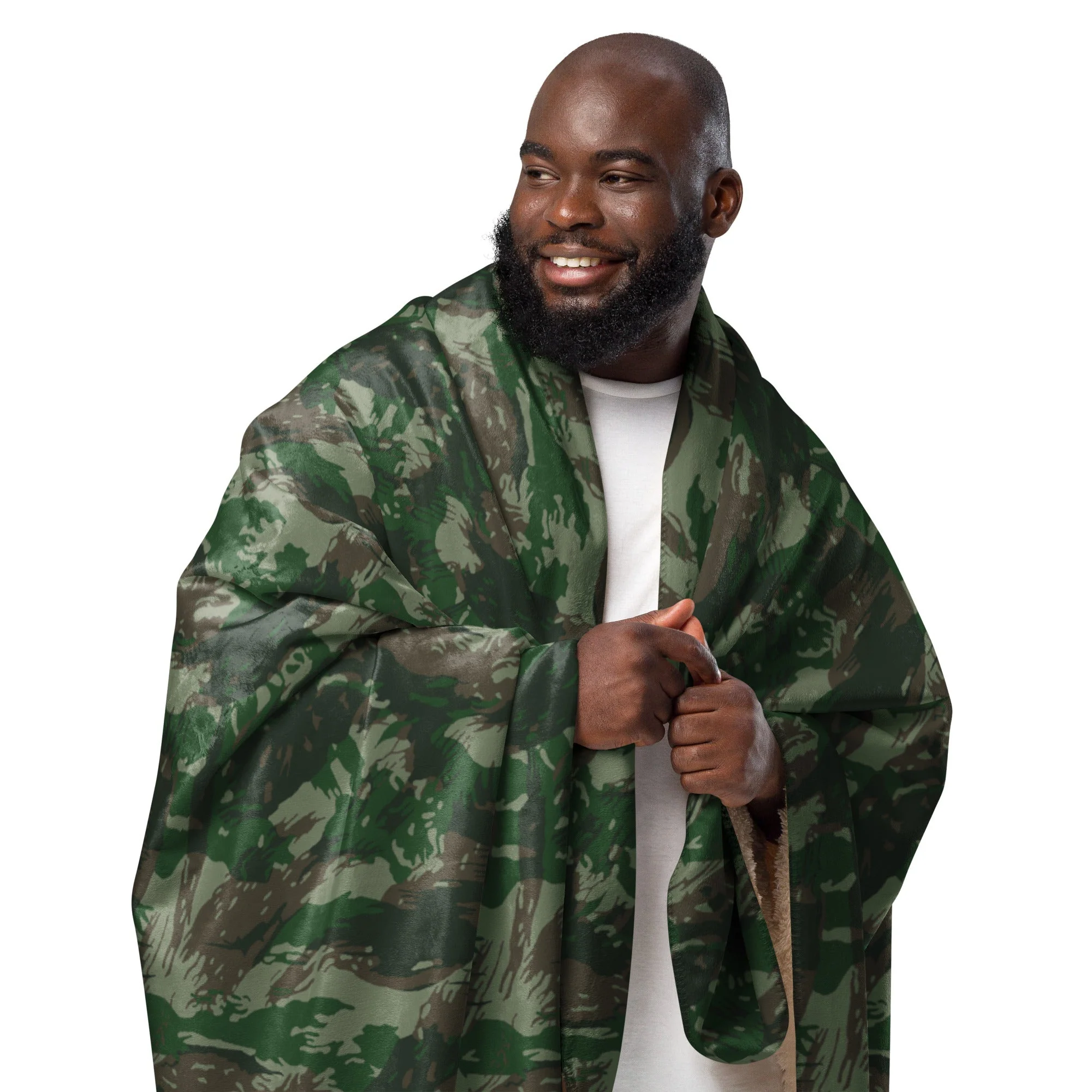 Brazilian Lizard CAMO Sherpa Blanket - Image 6