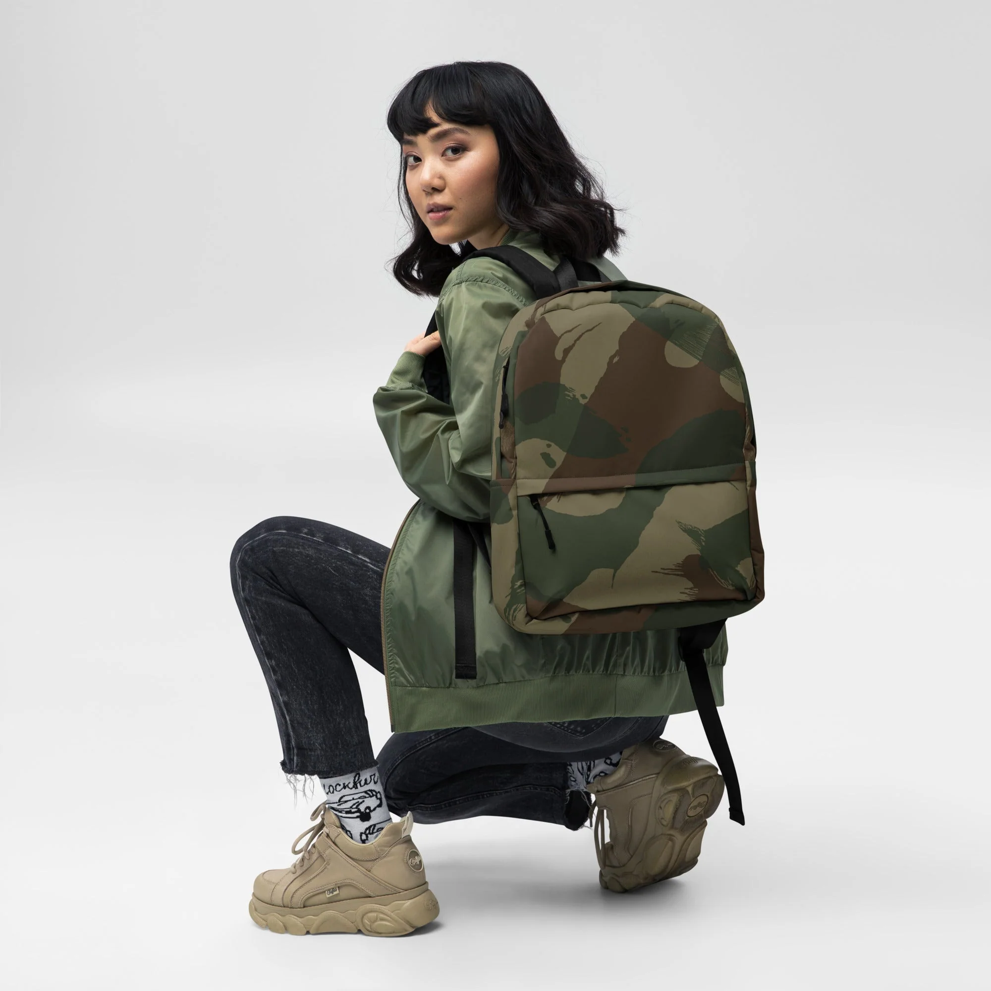 British 1959 Denison CAMO Backpack - Image 12