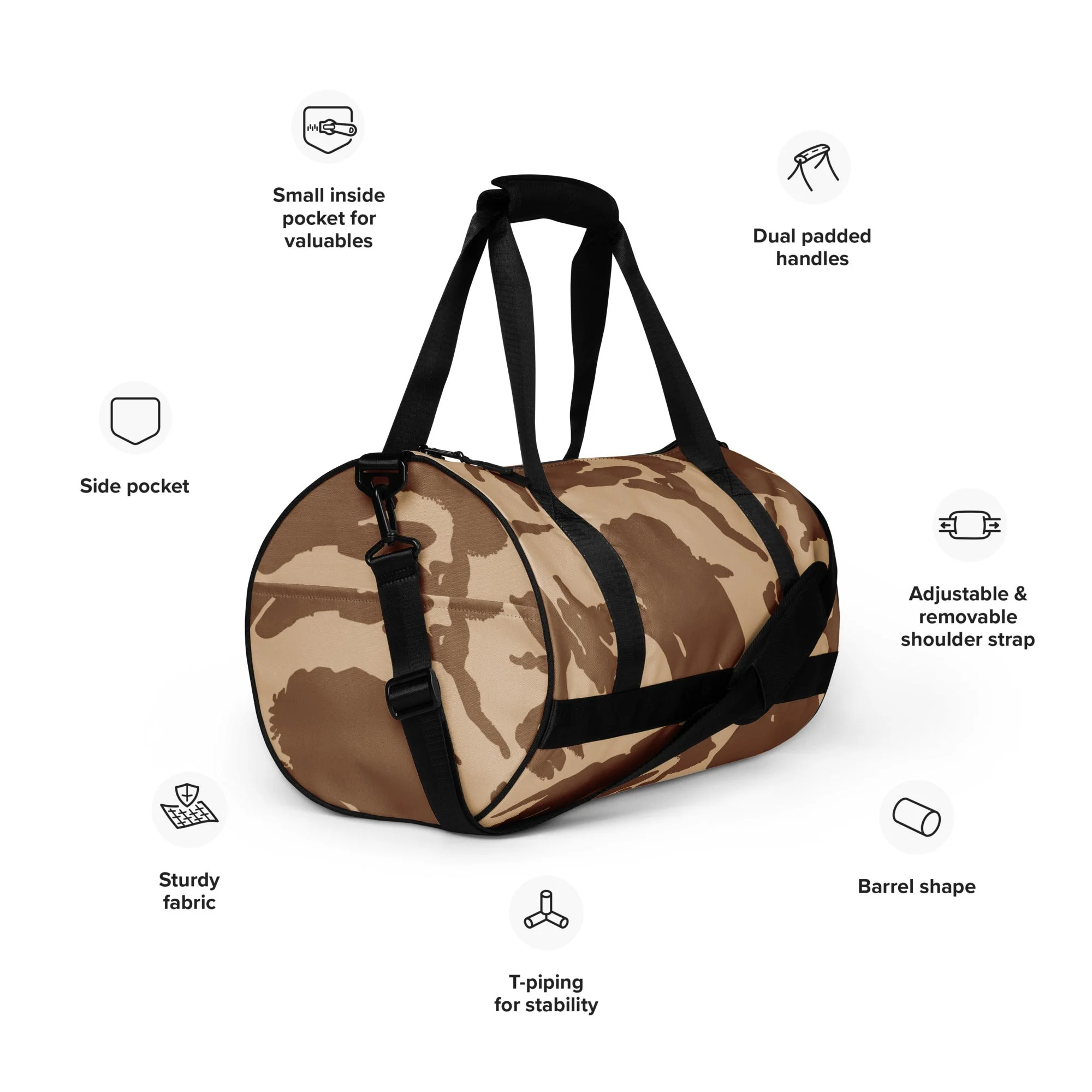 British DPM Desert CAMO Gym Bag - Image 2