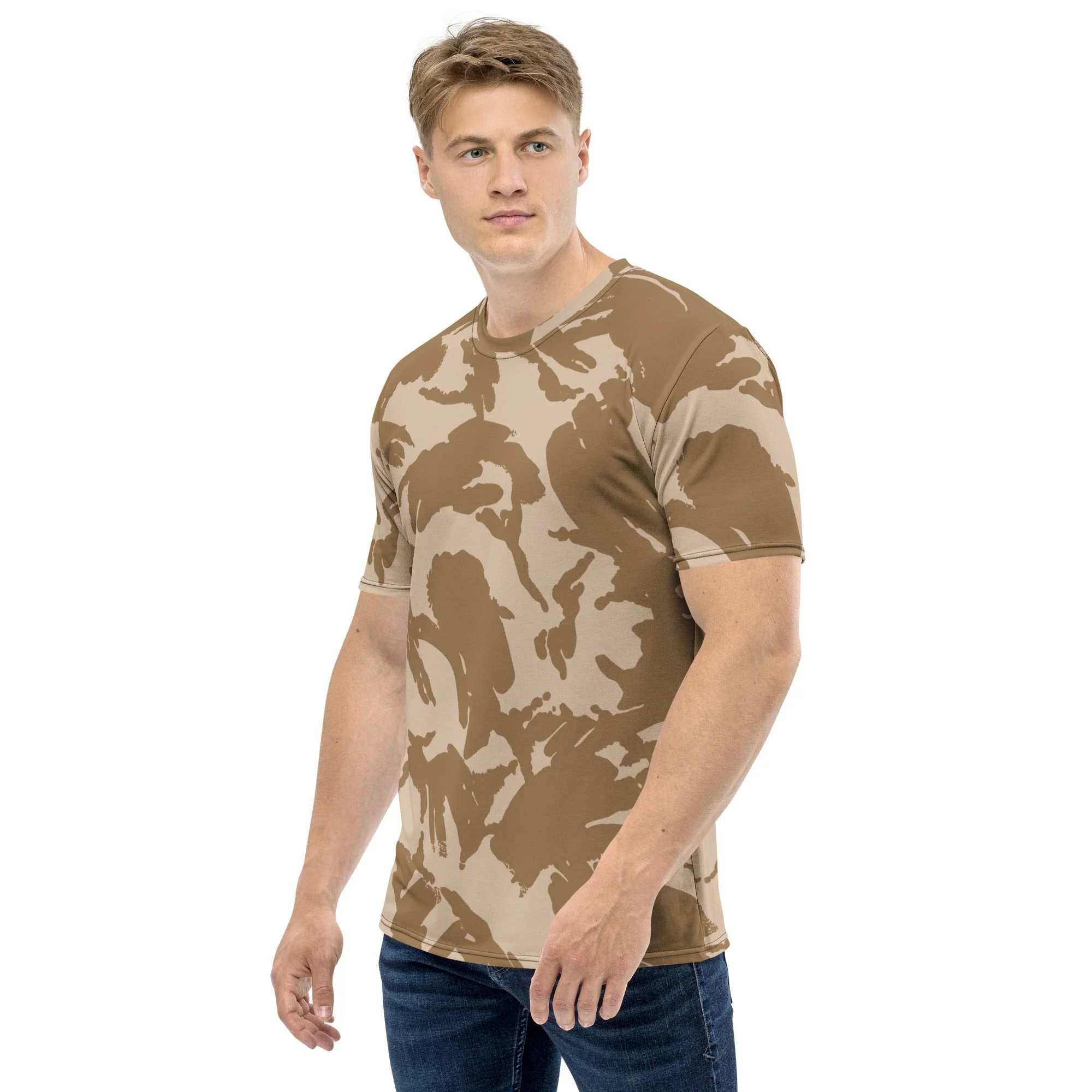 British DPM Desert CAMO Mens T-Shirt - Image 4