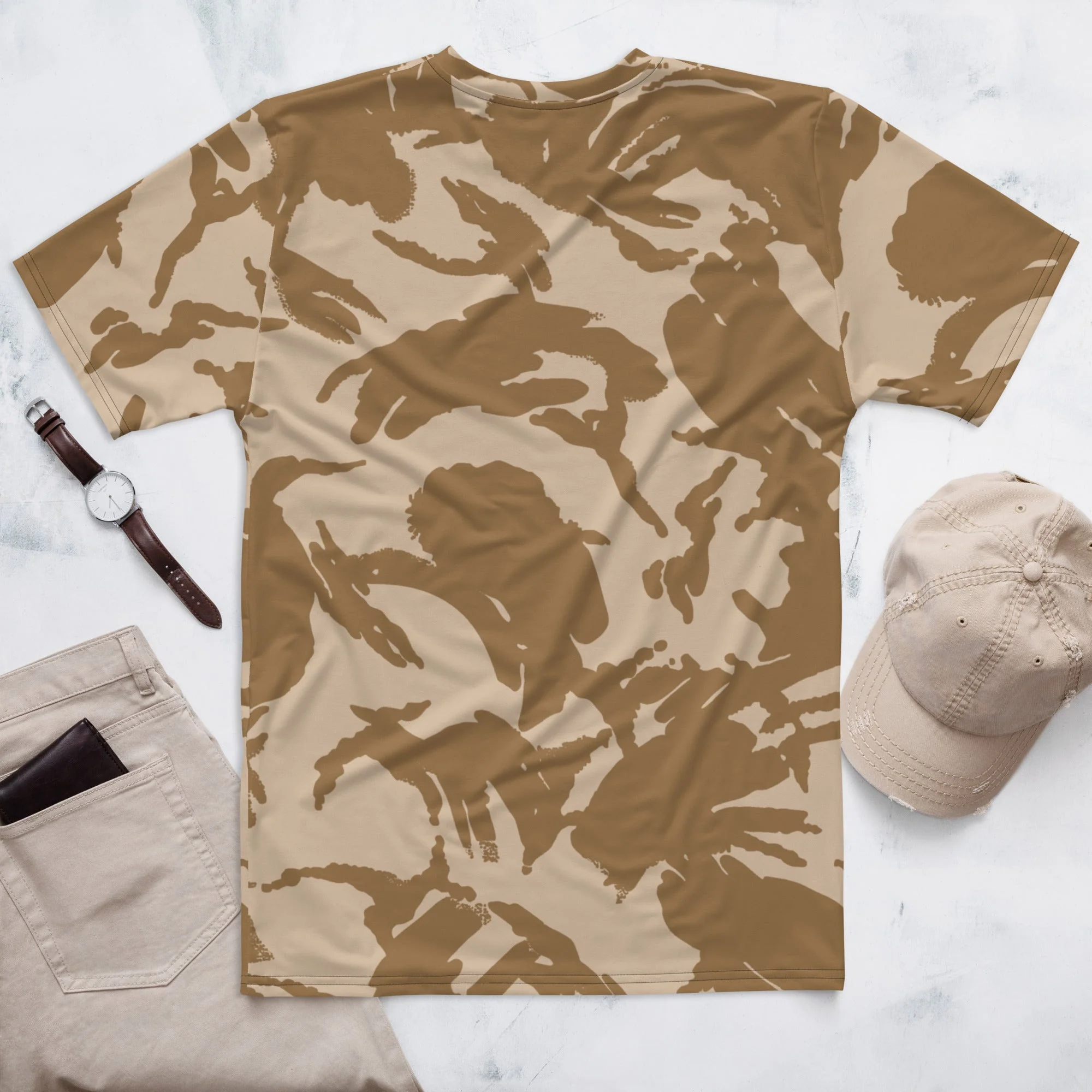 British DPM Desert CAMO Mens T-Shirt - Image 6
