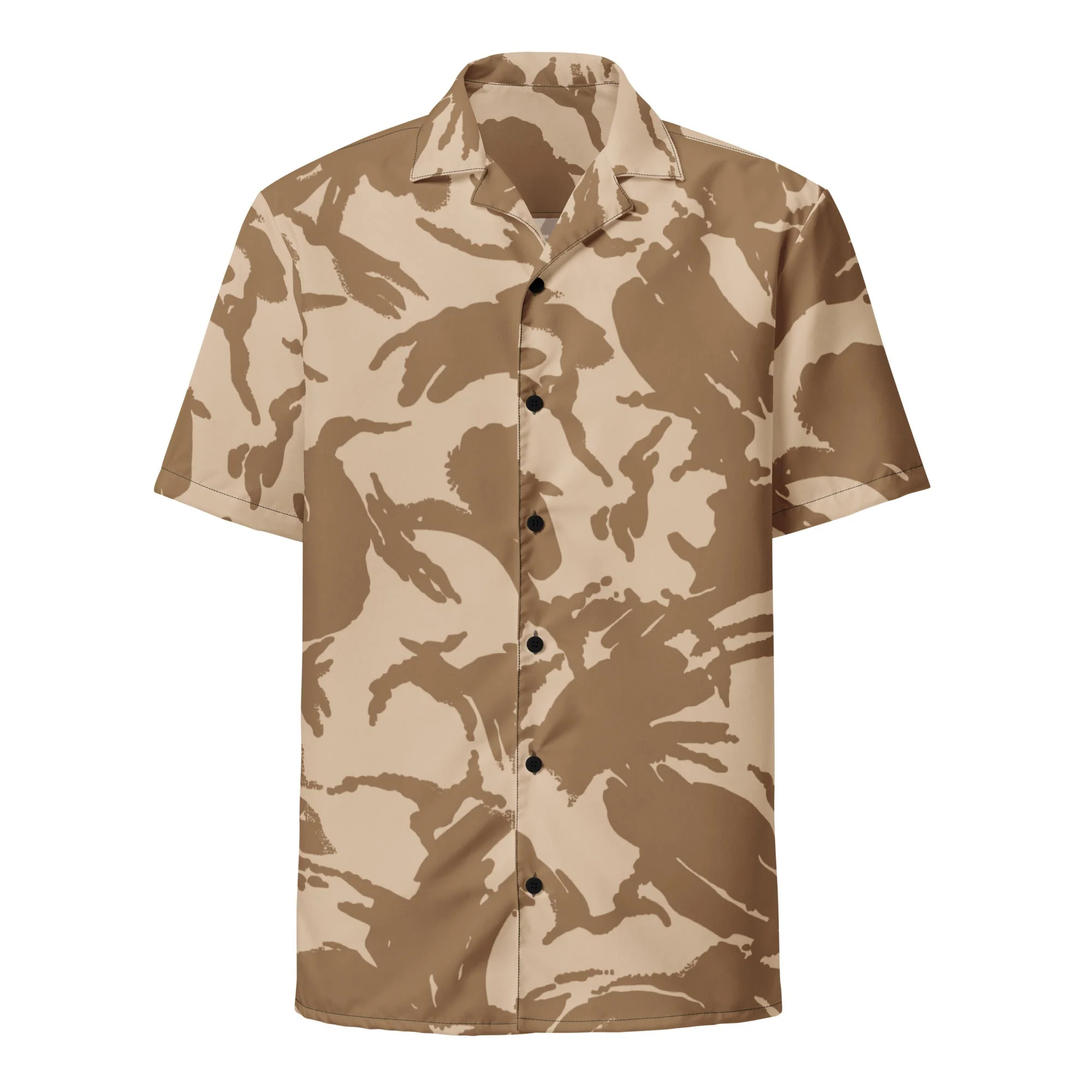 British DPM Desert CAMO Unisex Short-Sleeve Button Shirt - Image 11
