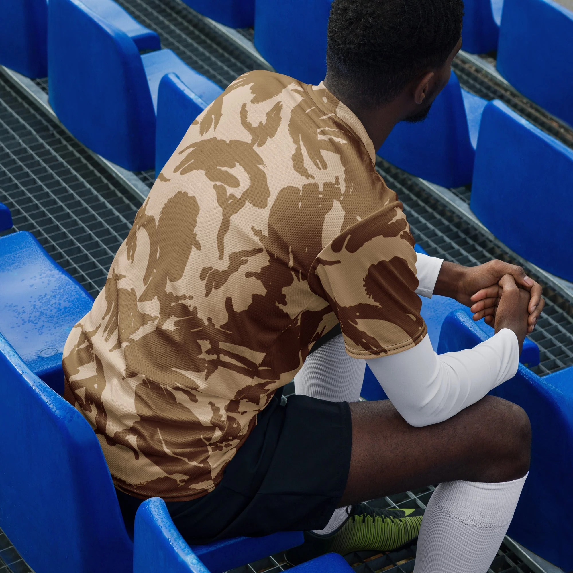 British DPM Desert CAMO Unisex Sports Jersey - Image 13