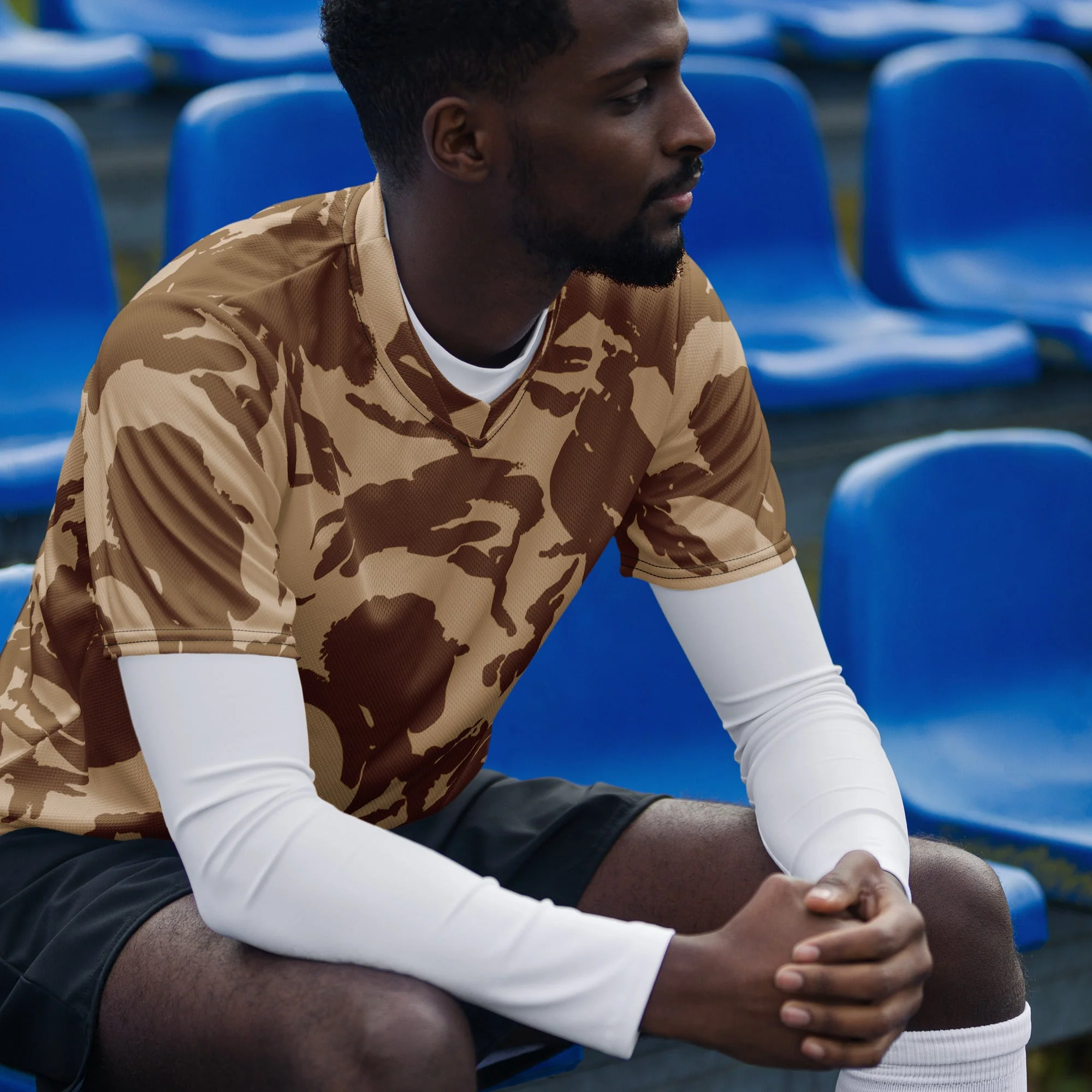 British DPM Desert CAMO Unisex Sports Jersey - Image 9