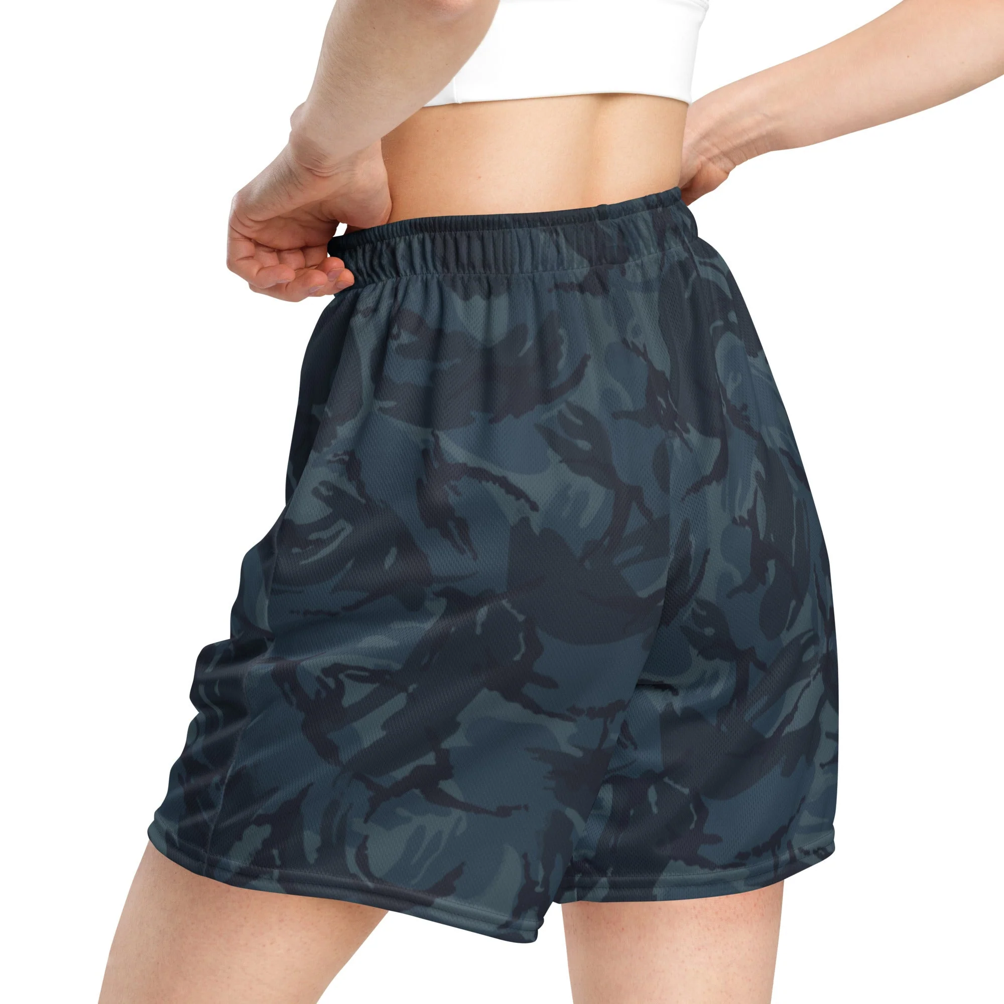 British DPM Night CAMO Unisex Mesh Shorts - Image 3