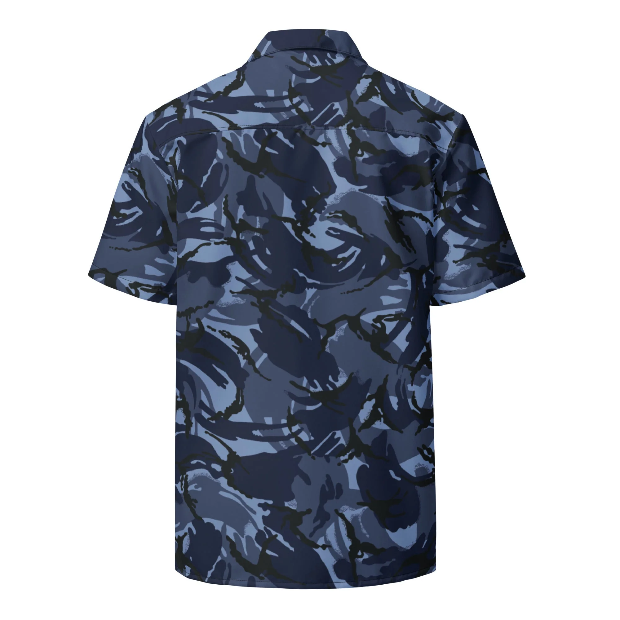 British DPM OPFOR CAMO Unisex Short-Sleeve Button Shirt - Image 11