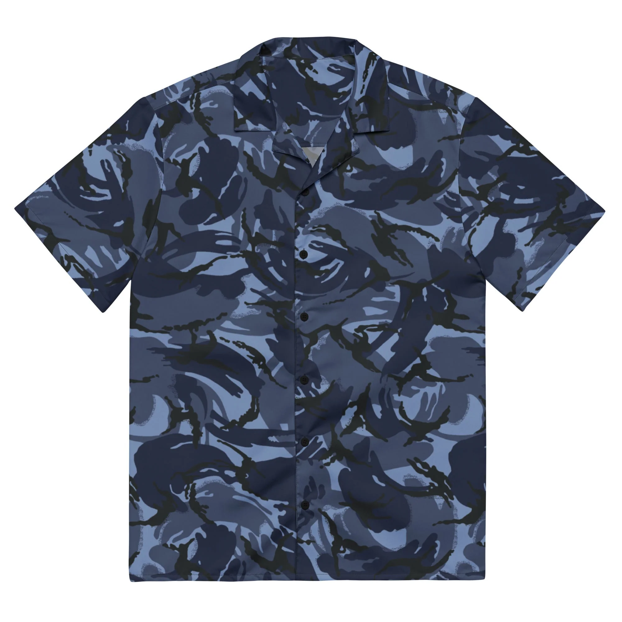 British DPM OPFOR CAMO Unisex Short-Sleeve Button Shirt - Image 14