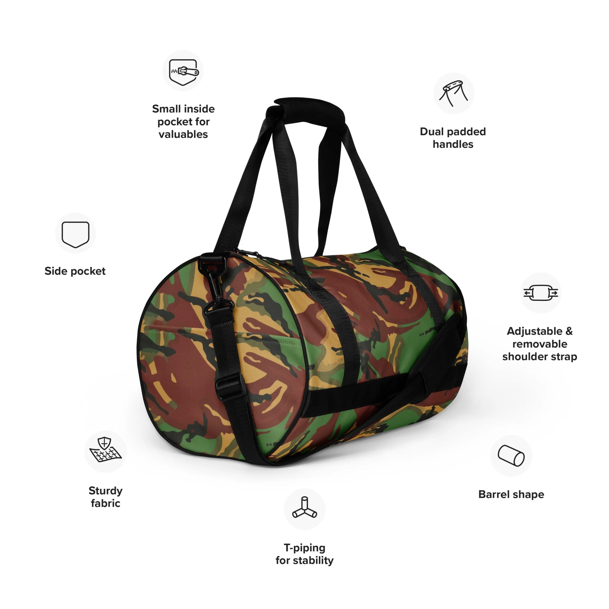 British DPM Tropical CAMO Gym Bag - Image 2