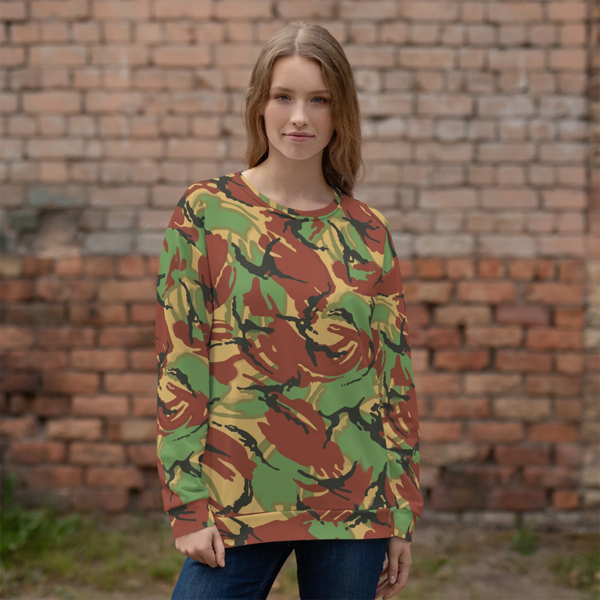 British DPM Tropical CAMO Unisex Sweatshirt - Image 2