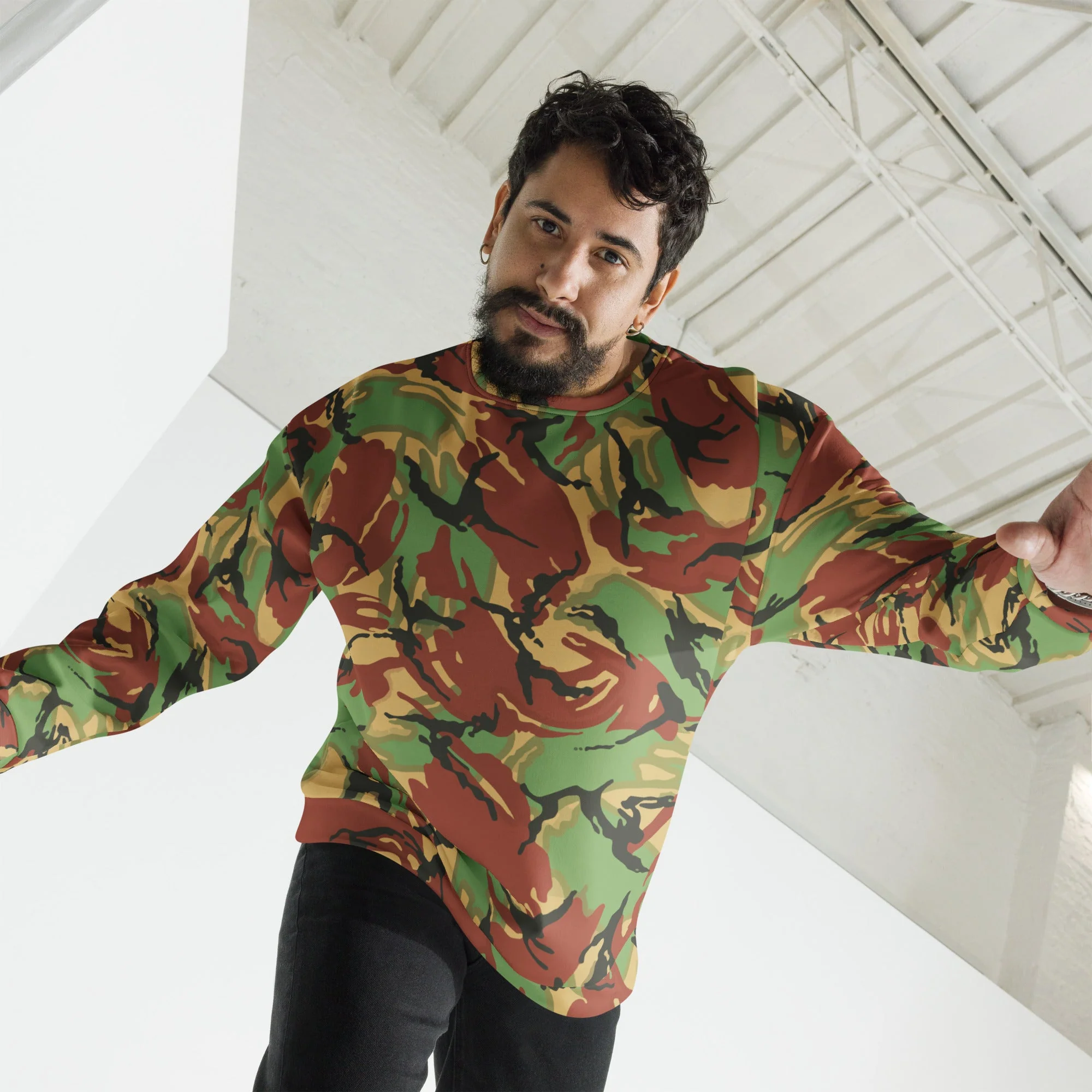 British DPM Tropical CAMO Unisex Sweatshirt - Image 4