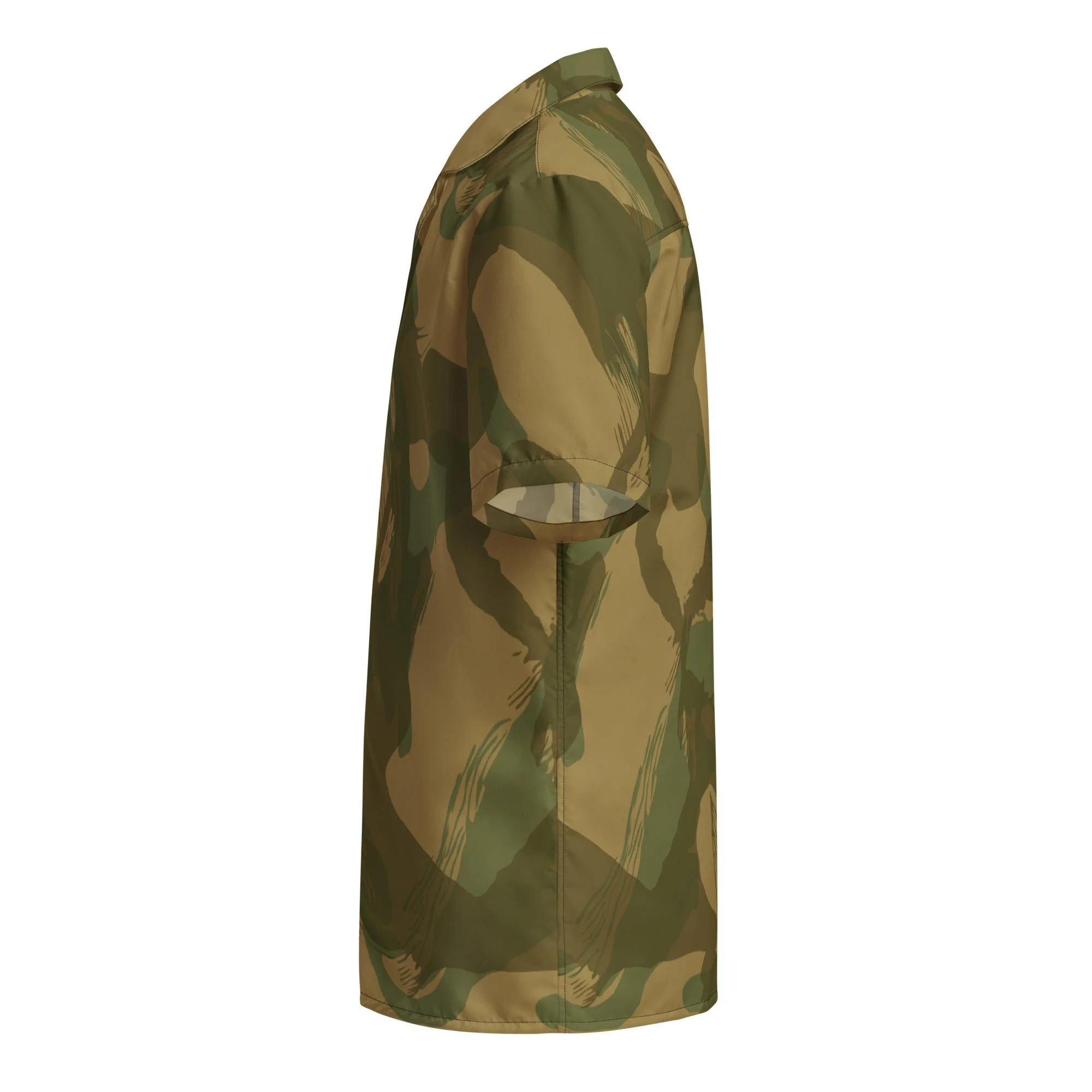 British Denison Airborne CAMO Unisex Short-Sleeve Button Shirt - Image 9