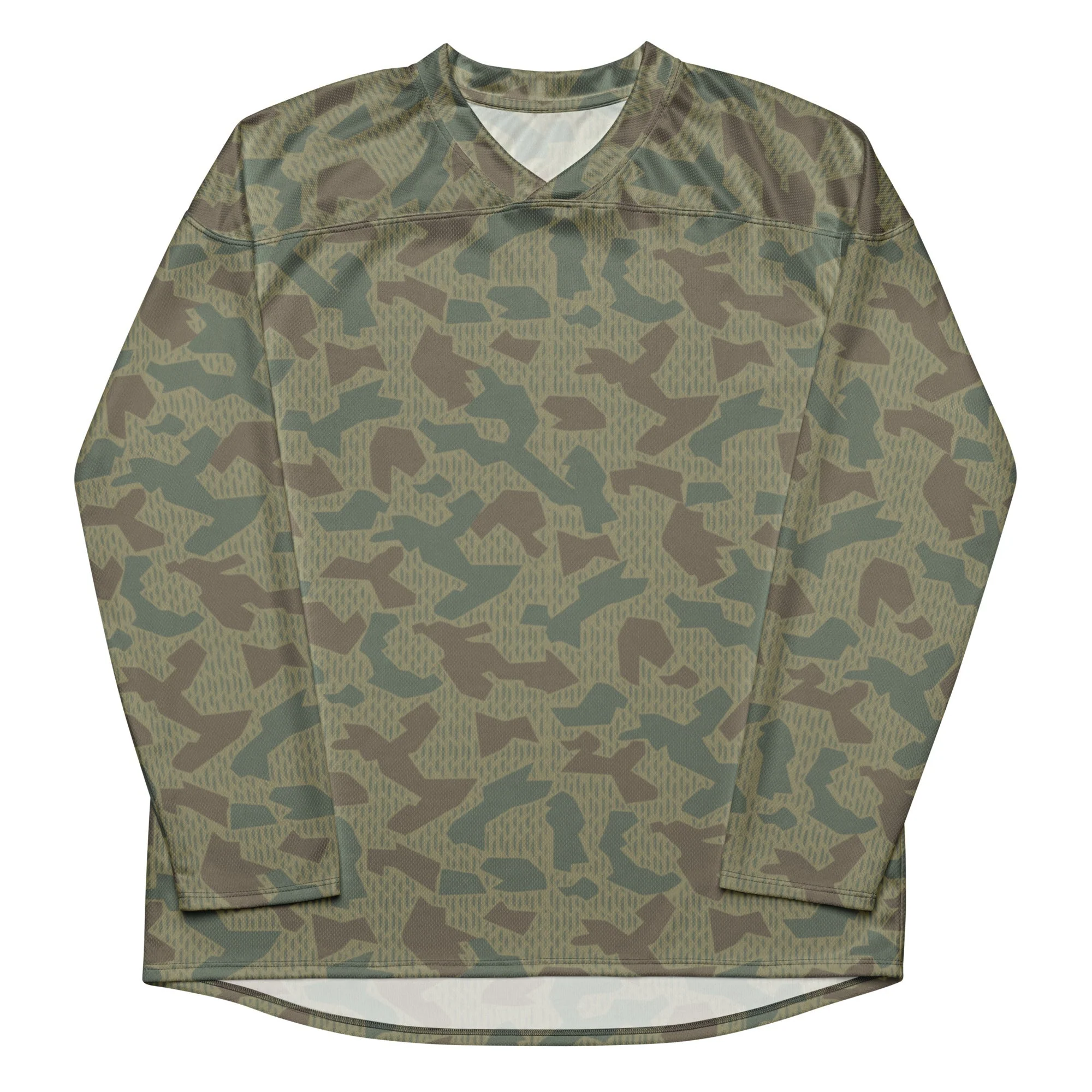 Bulgarian 1979 Splinter Airborne CAMO Unisex Hockey Fan Jersey - Image 11