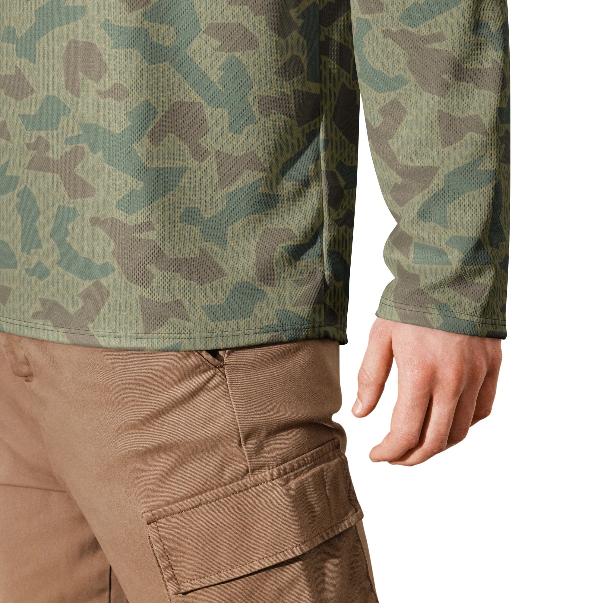 Bulgarian 1979 Splinter Airborne CAMO Unisex Hockey Fan Jersey - Image 15