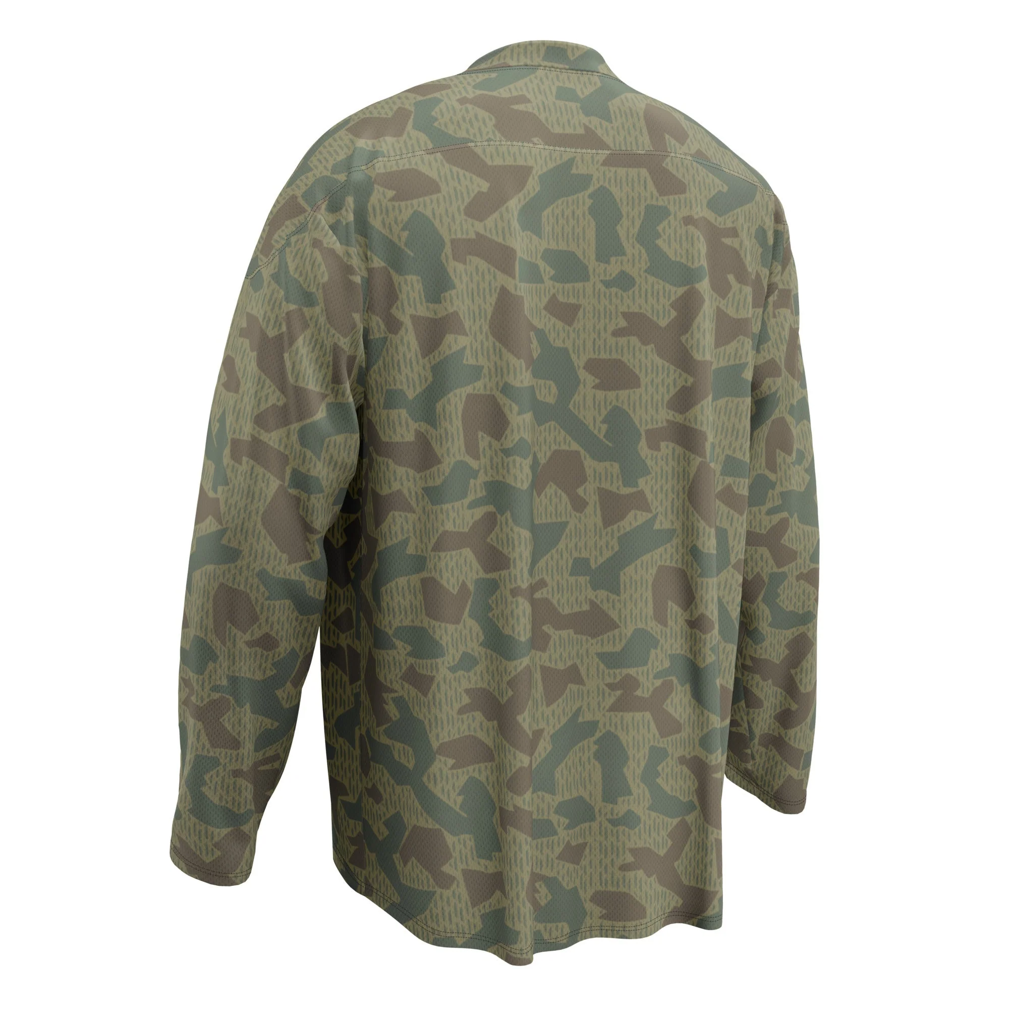 Bulgarian 1979 Splinter Airborne CAMO Unisex Hockey Fan Jersey - Image 3