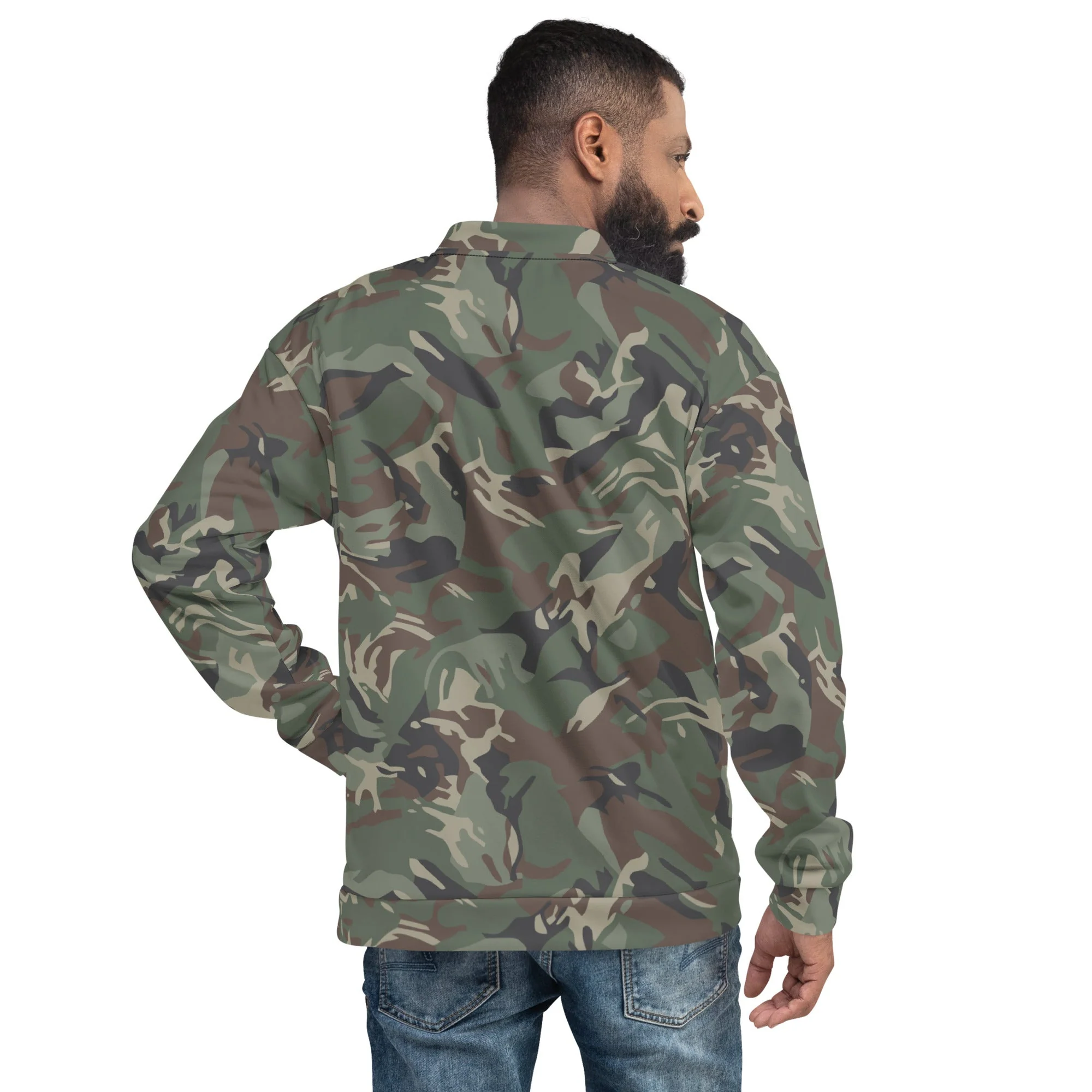 Bulgarian DPM CAMO Unisex Bomber Jacket - Image 2