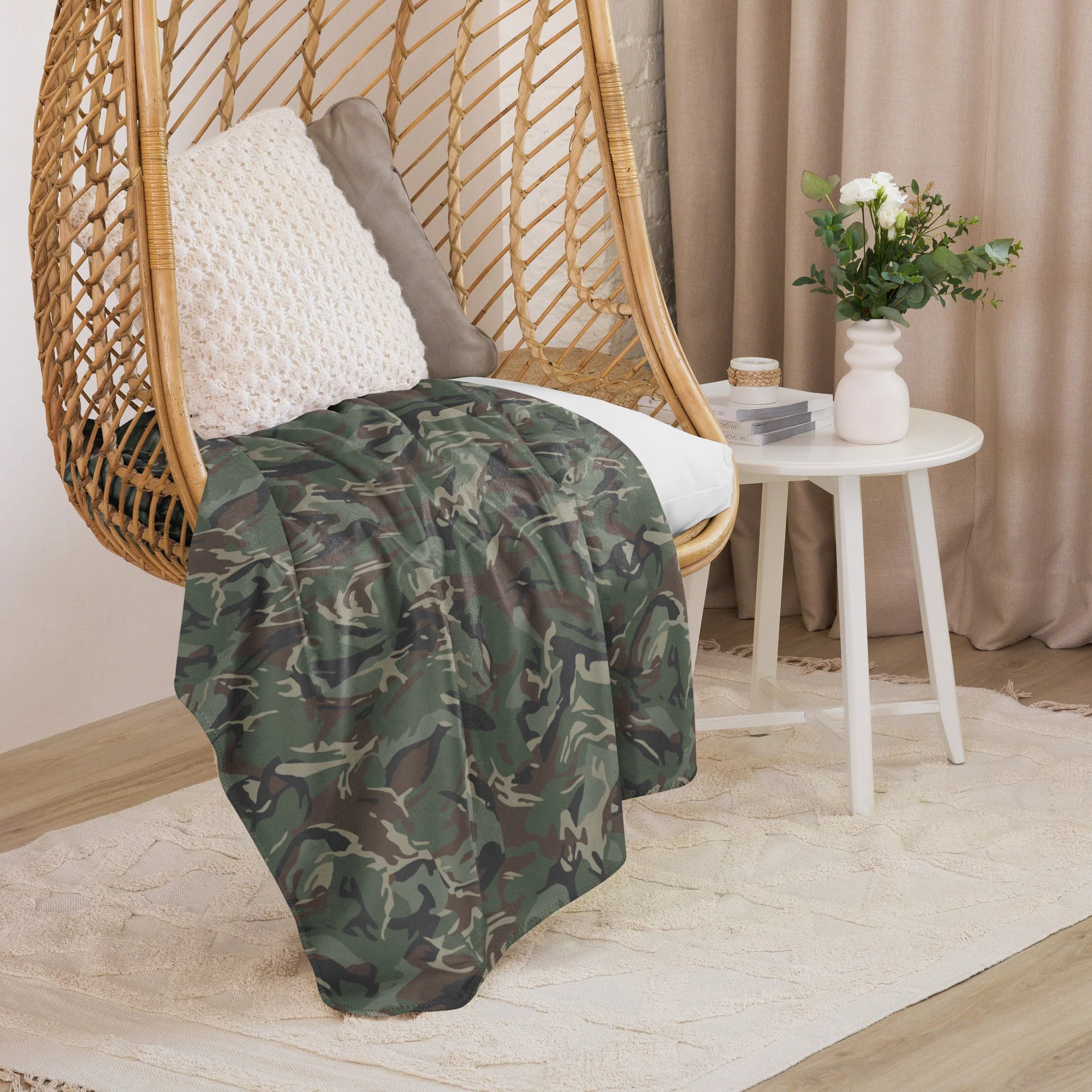 Bulgarian DPM CAMO Sherpa Blanket - Image 7