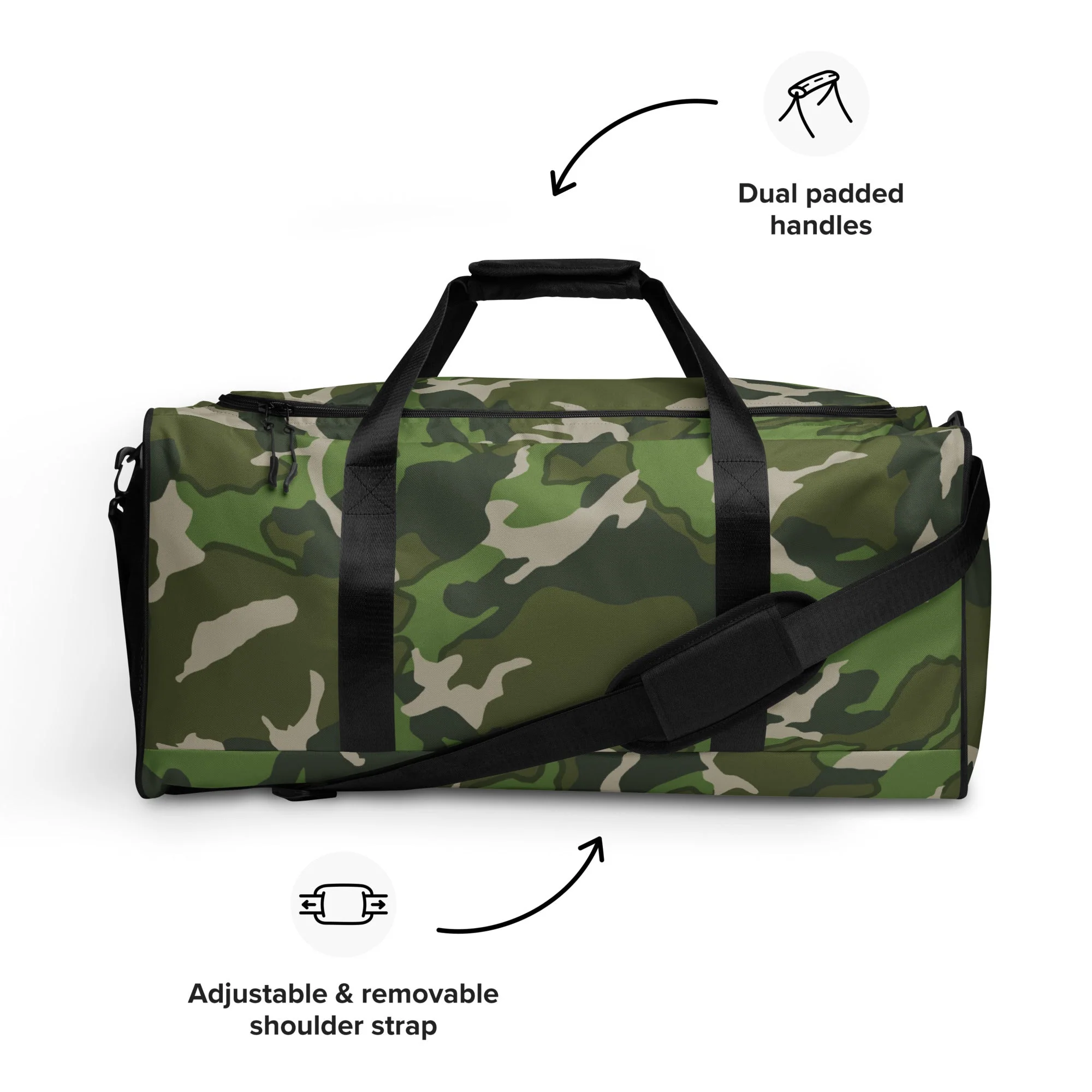 Chinese Denison Type 84 CAMO Duffle Bag - Image 3
