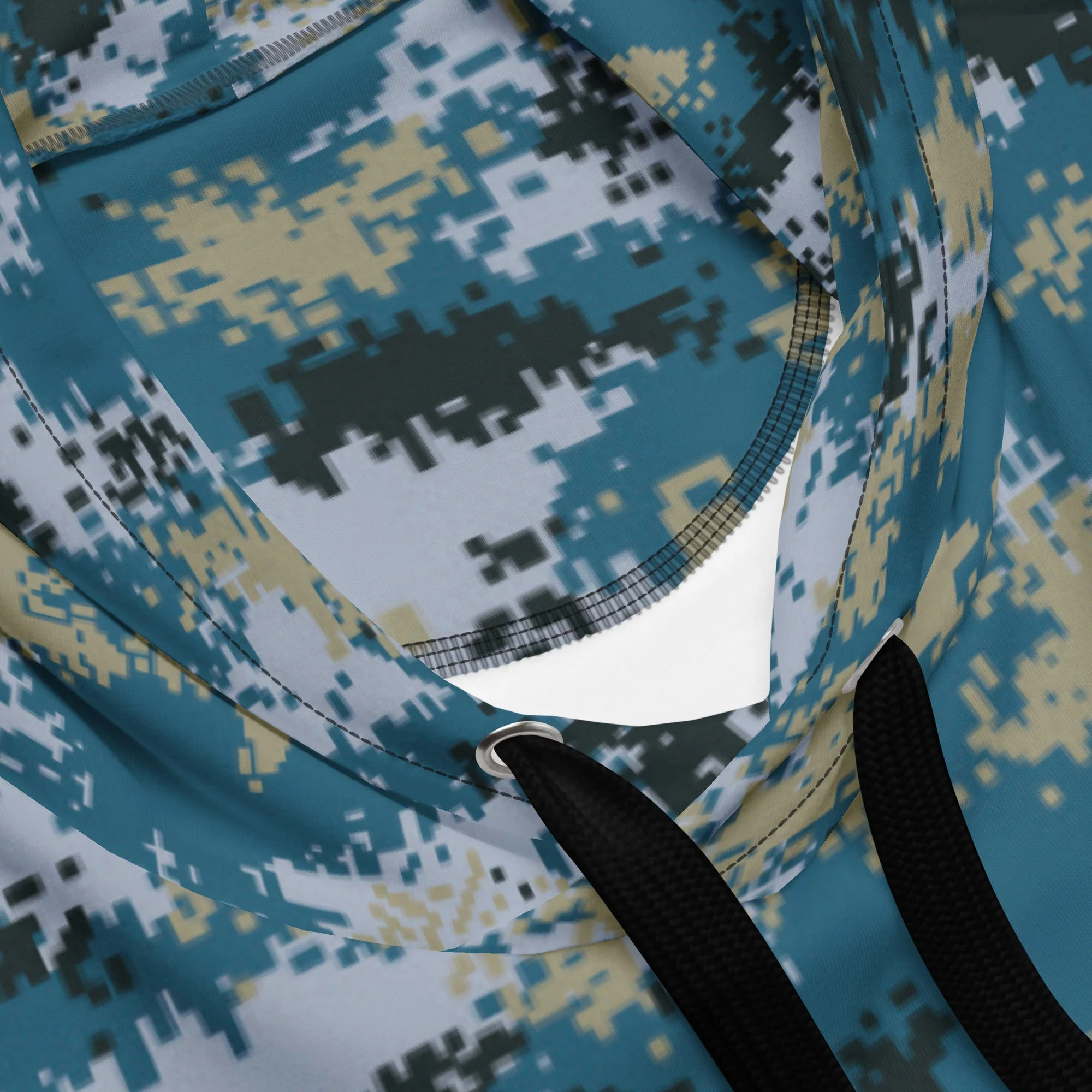 Chinese Digital Type 07 Ocean CAMO Unisex Hoodie - Image 6