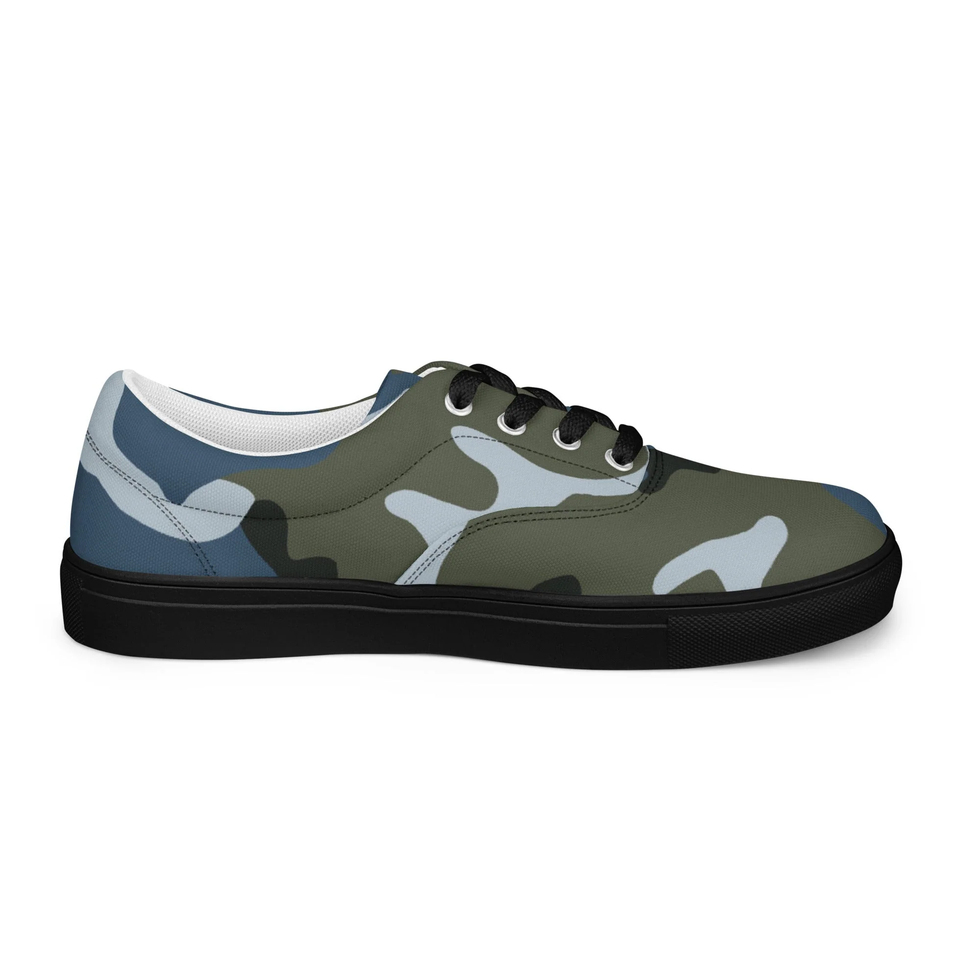Chinese Type 87 Ocean CAMO Mens Lace-Up Canvas Shoes - Image 14