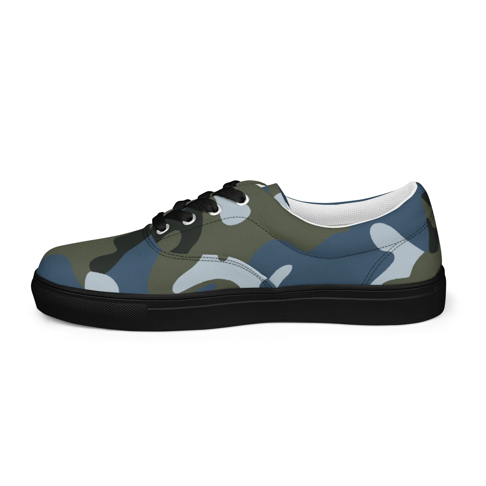 Chinese Type 87 Ocean CAMO Mens Lace-Up Canvas Shoes - Image 15