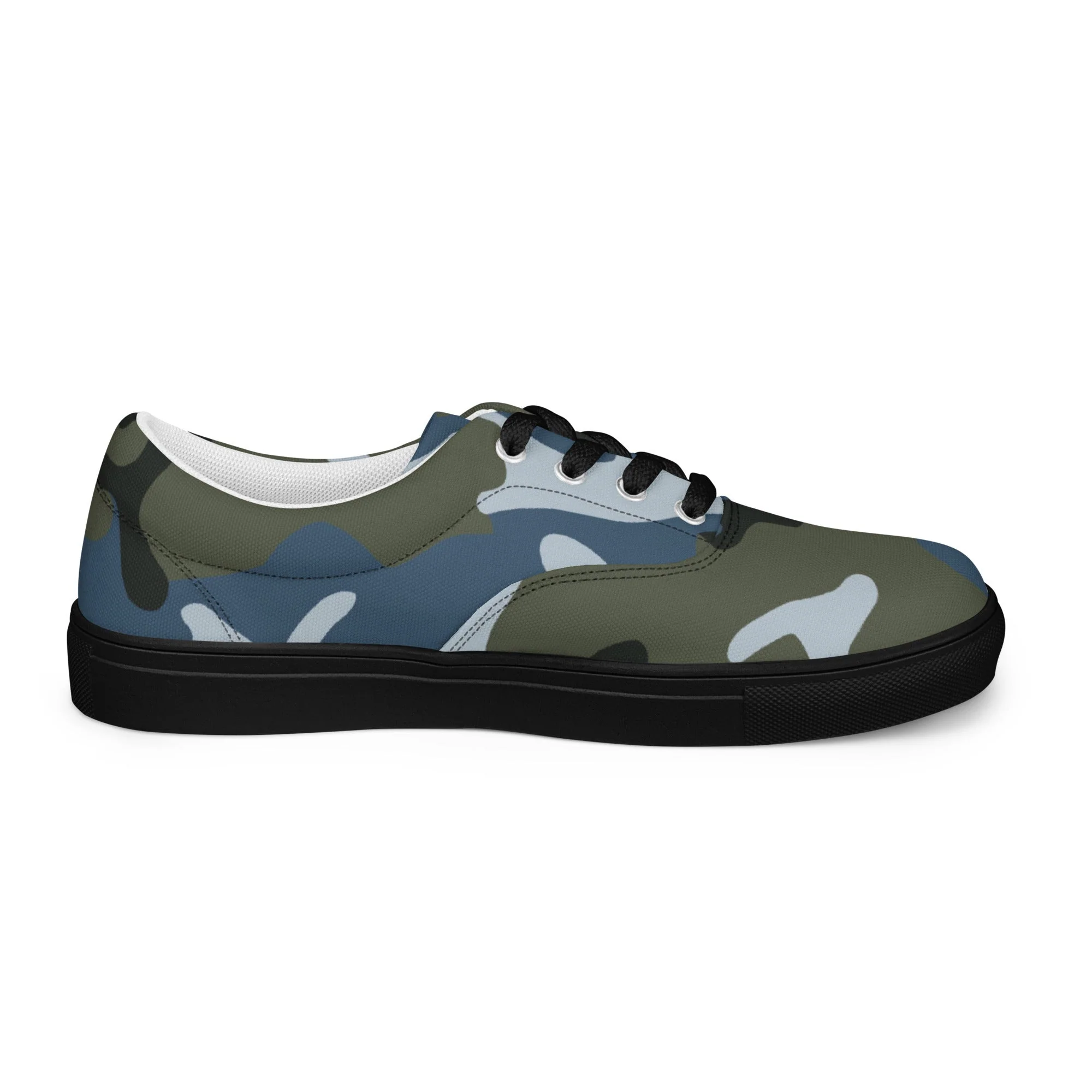 Chinese Type 87 Ocean CAMO Mens Lace-Up Canvas Shoes - Image 16