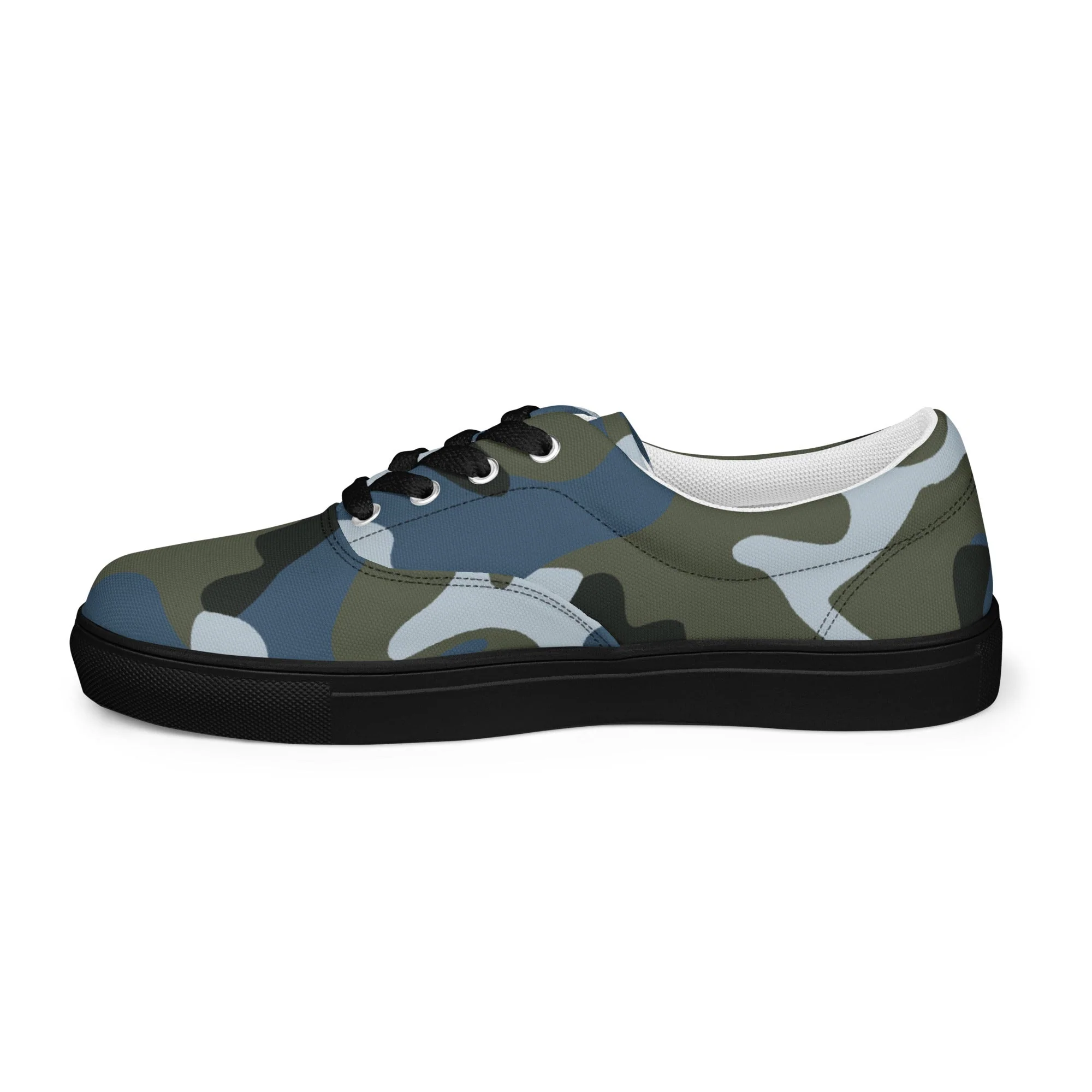 Chinese Type 87 Ocean CAMO Mens Lace-Up Canvas Shoes - Image 17