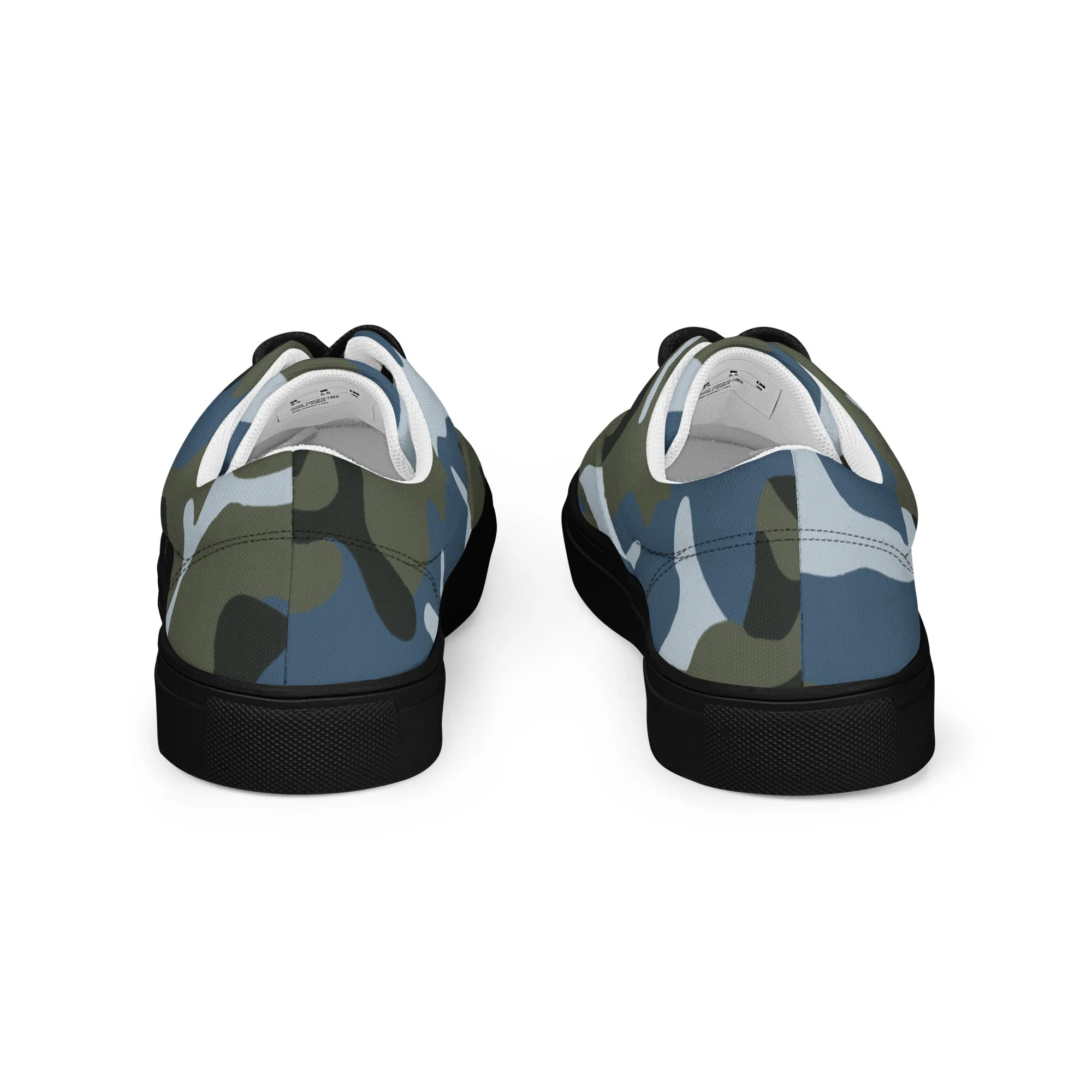 Chinese Type 87 Ocean CAMO Mens Lace-Up Canvas Shoes - Image 18