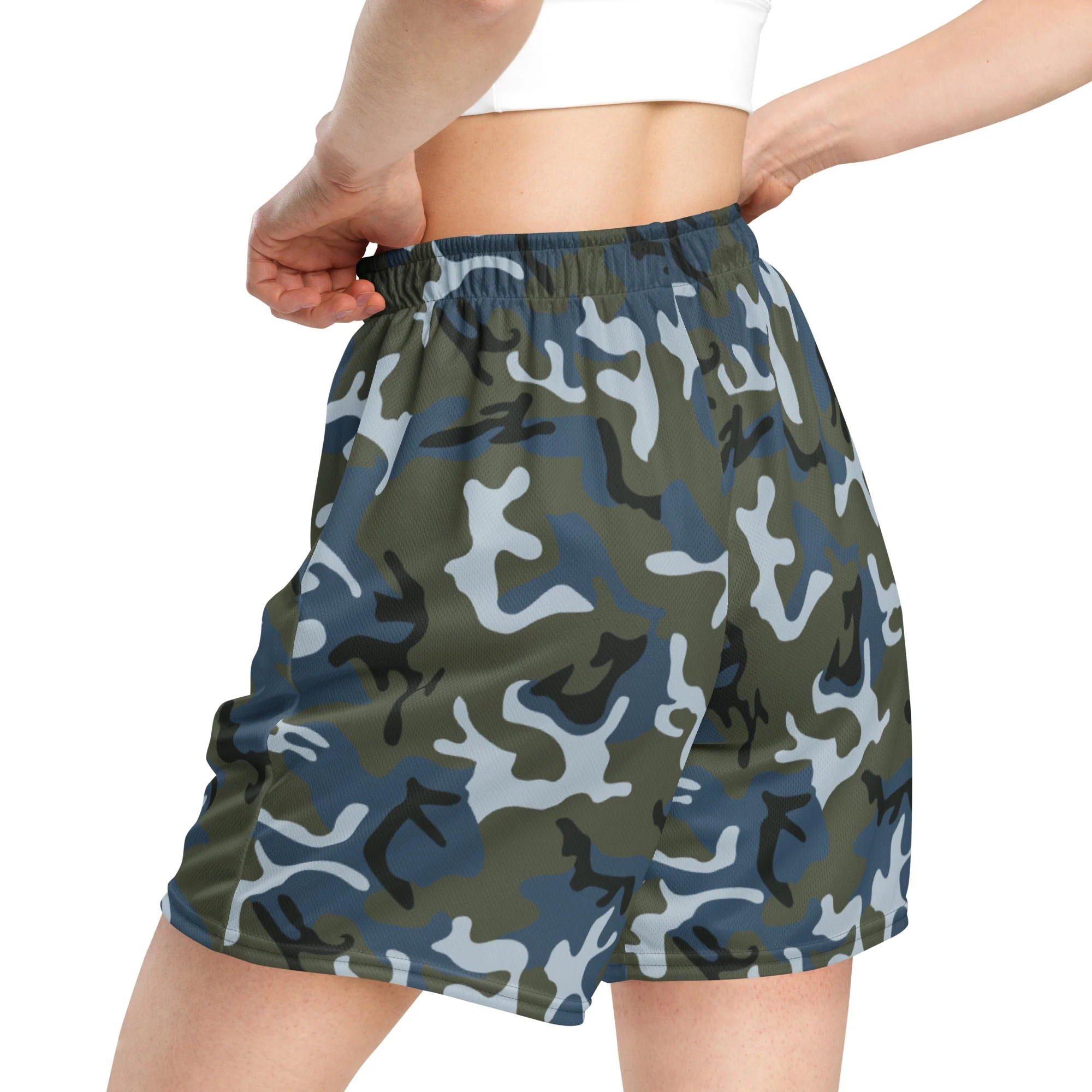 Chinese Type 87 Ocean CAMO Unisex Mesh Shorts - Image 12