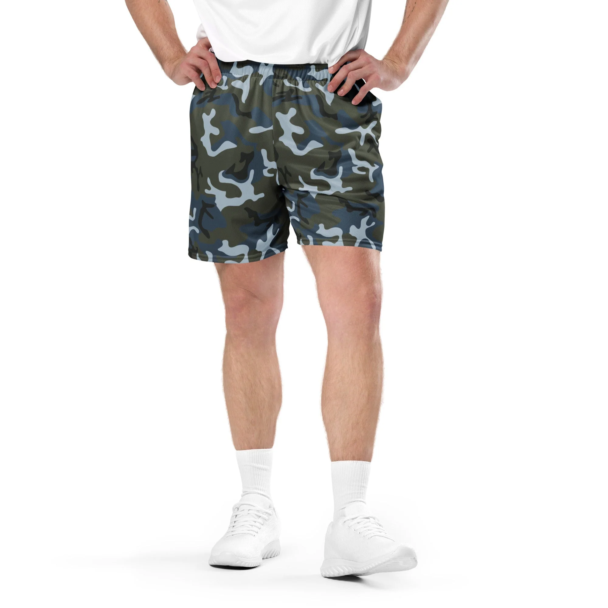 Chinese Type 87 Ocean CAMO Unisex Mesh Shorts - Image 5