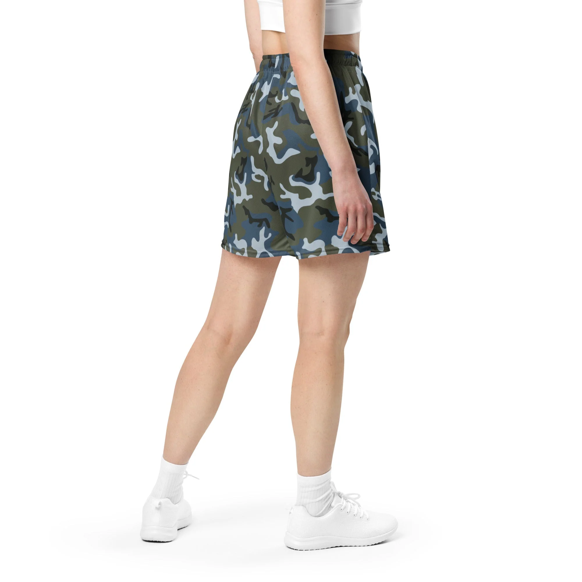 Chinese Type 87 Ocean CAMO Unisex Mesh Shorts - Image 9