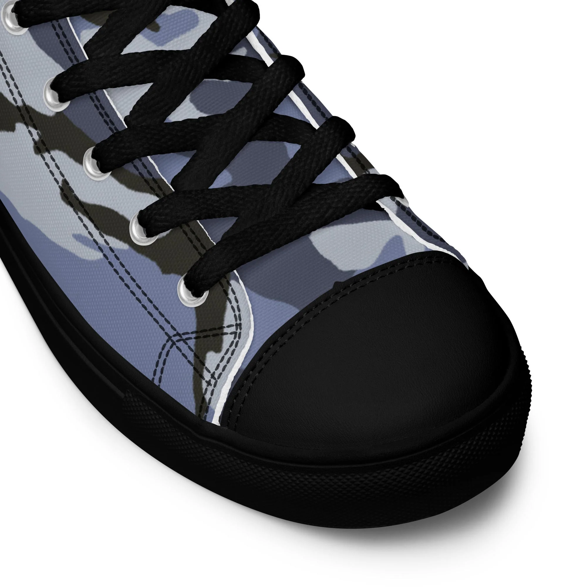 Chinese Type 99 Marine CAMO Mens High-Top Canvas Shoes - Image 4