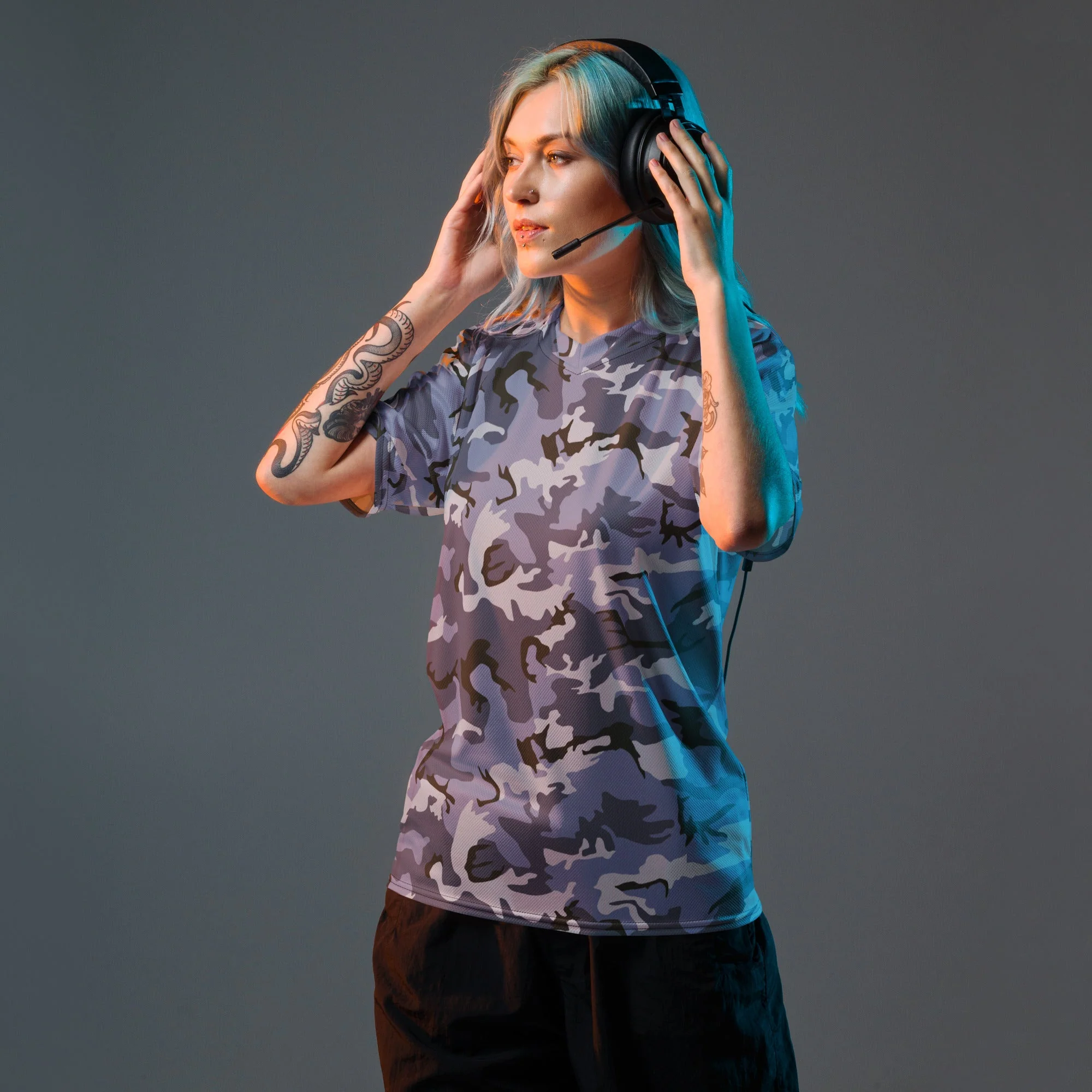 Chinese Type 99 Marine CAMO Unisex Sports Jersey - Image 3
