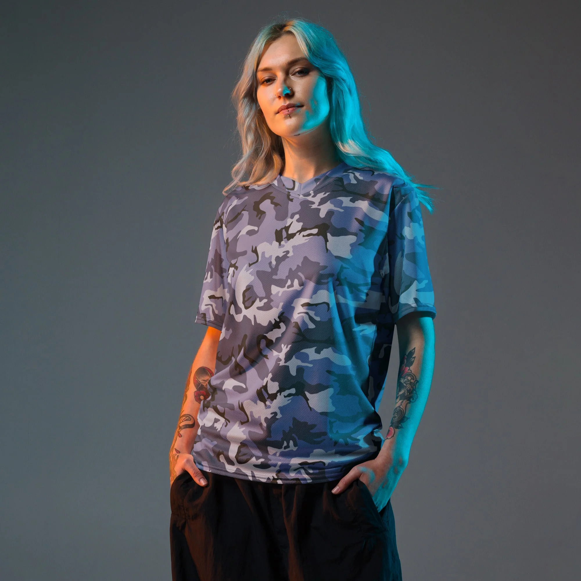 Chinese Type 99 Marine CAMO Unisex Sports Jersey - Image 6