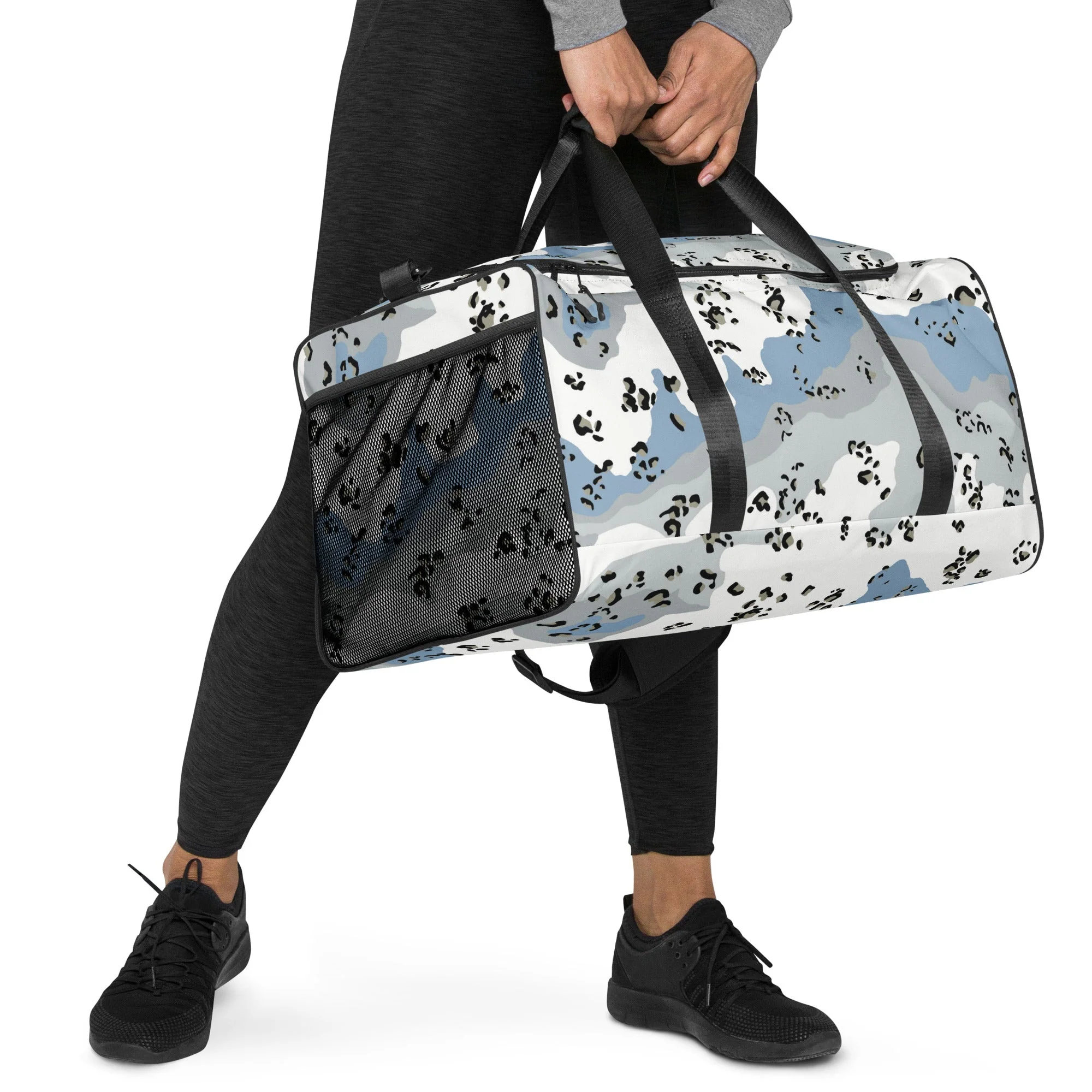 Chocolate Chip Polar Ice CAMO Duffle Bag - Image 4