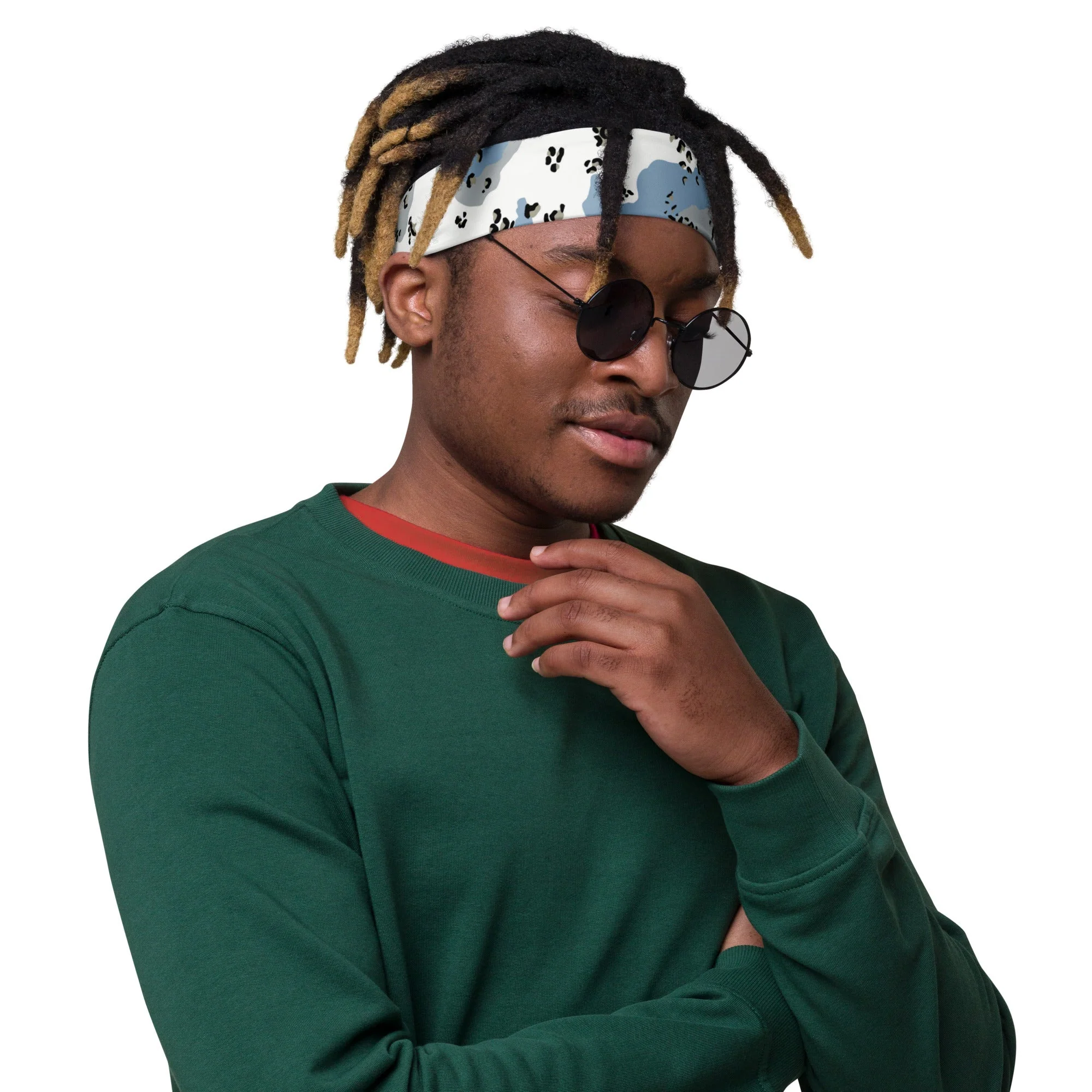 Chocolate Chip Polar Ice CAMO Headband - Image 7
