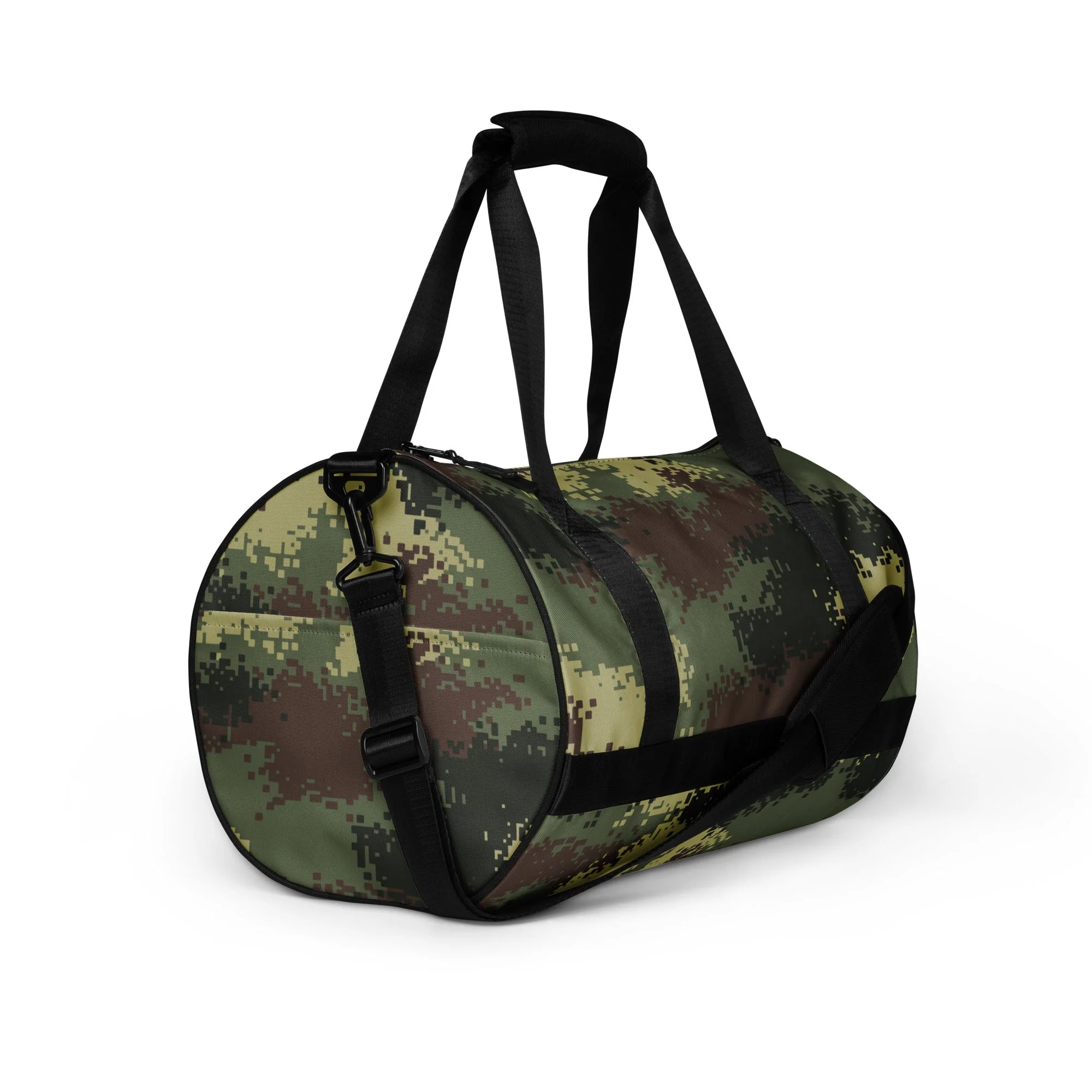 Colombian Digital Camflado Pixelado CAMO Gym Bag - Image 11