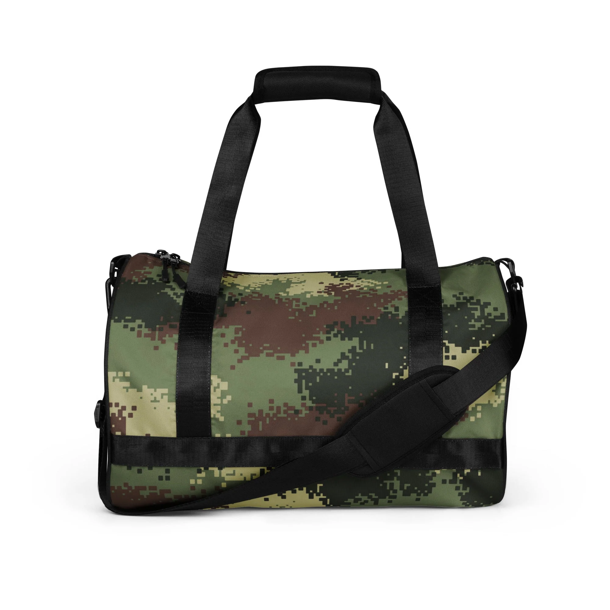 Colombian Digital Camflado Pixelado CAMO Gym Bag - Image 8