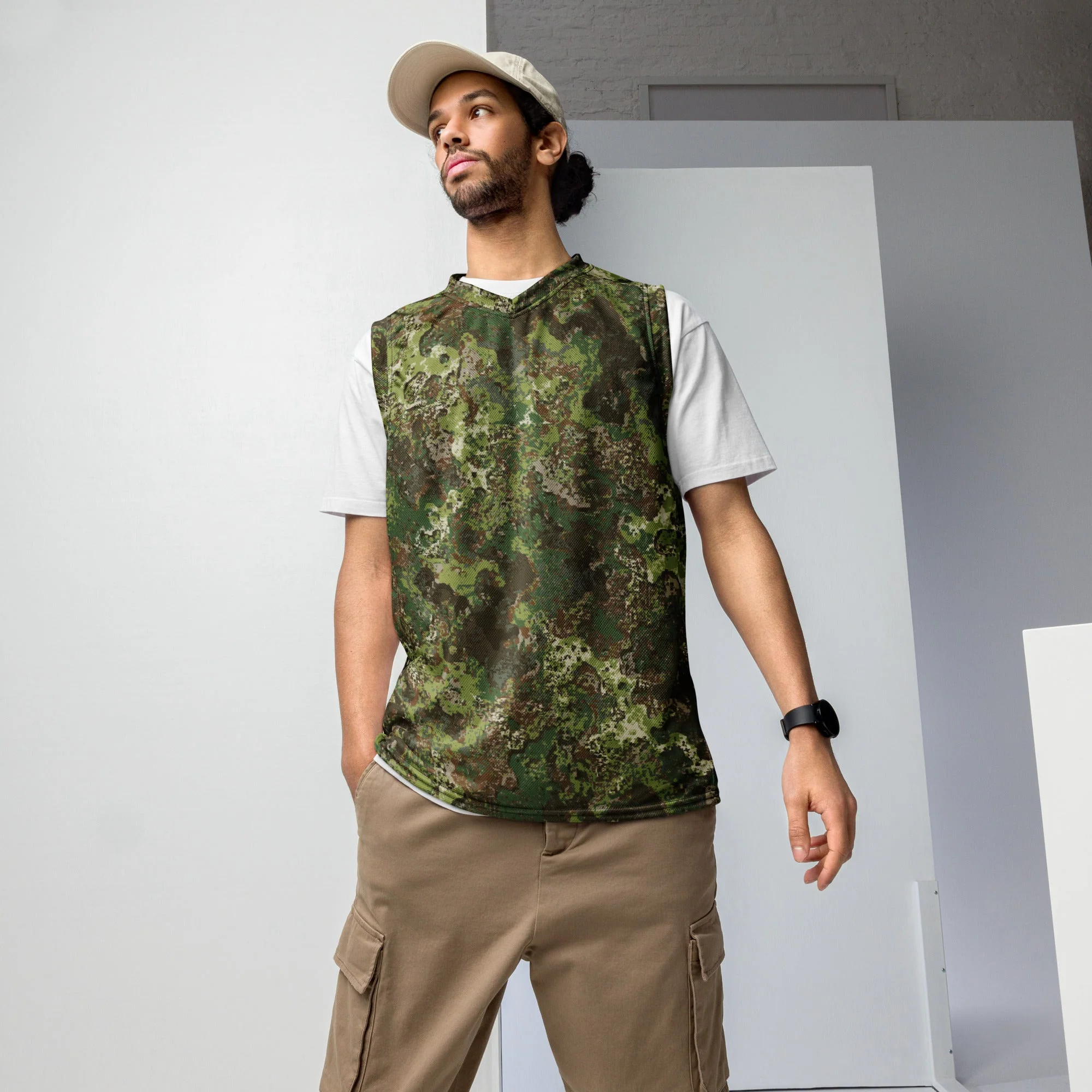 Wasp CAMO Unisex Basketball Jersey