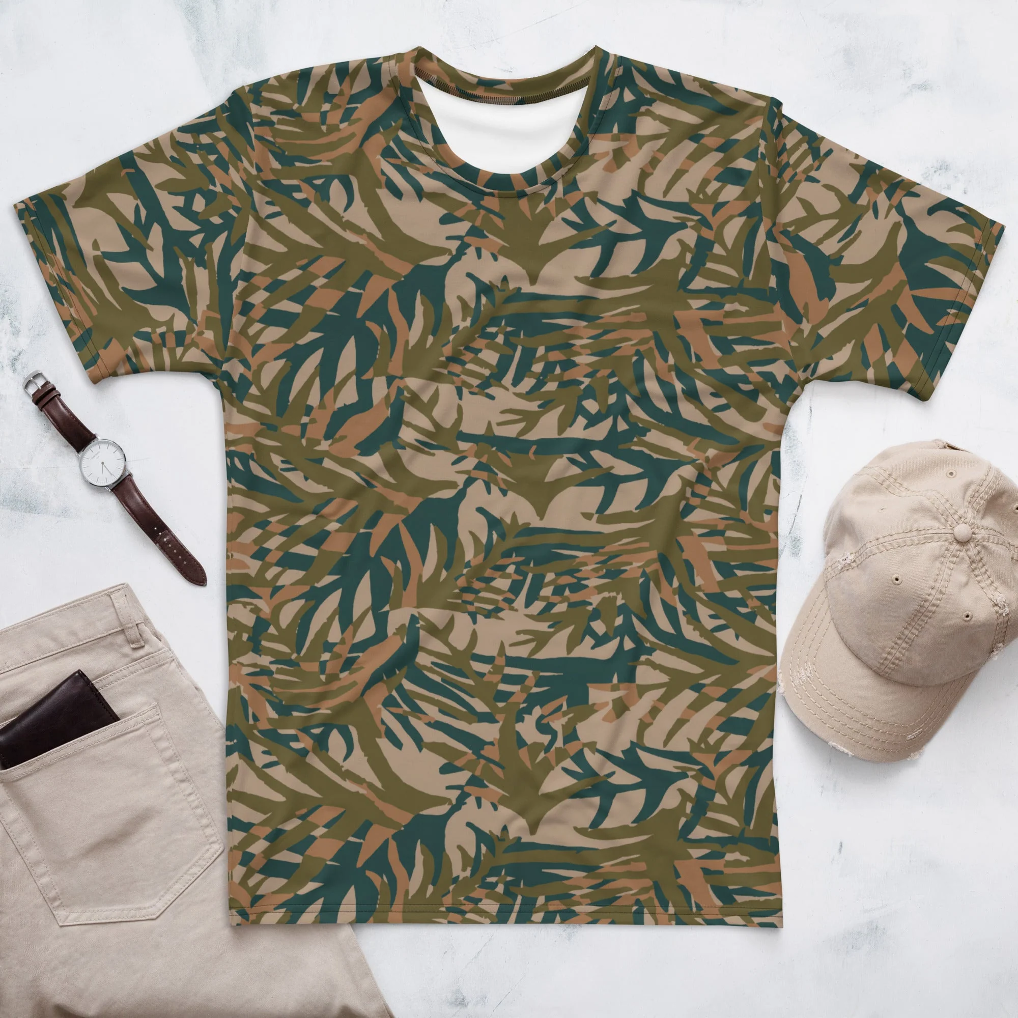Congo Grasslands CAMO Mens T-Shirt