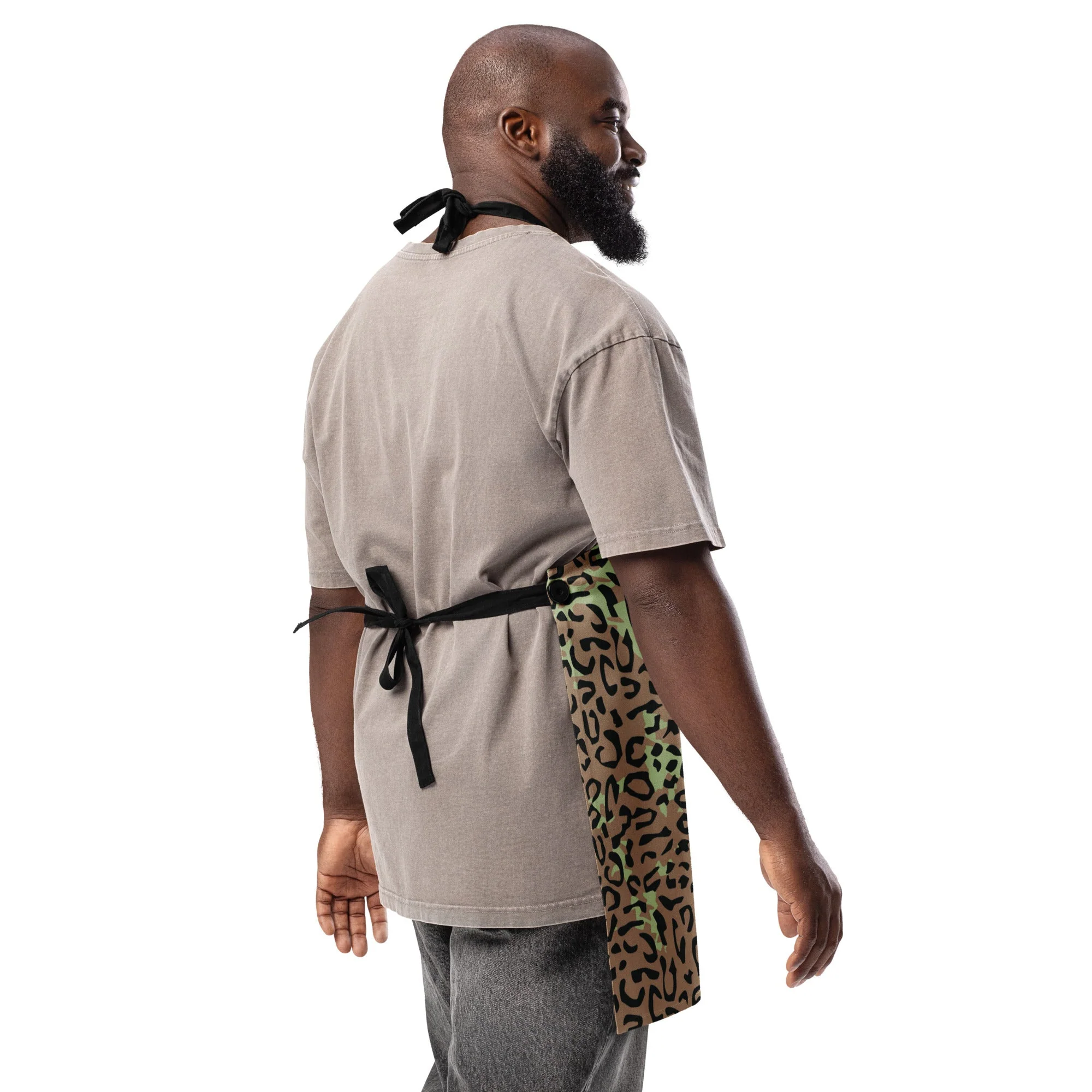 Congo (Zaire) Leopard Spot CAMO Apron - Image 6