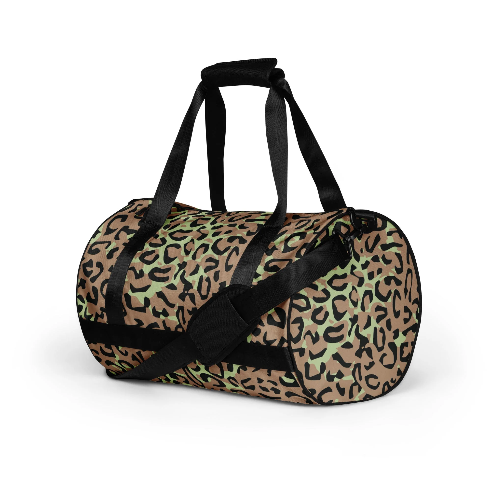 Congo (Zaire) Leopard Spot CAMO Gym Bag - Image 5