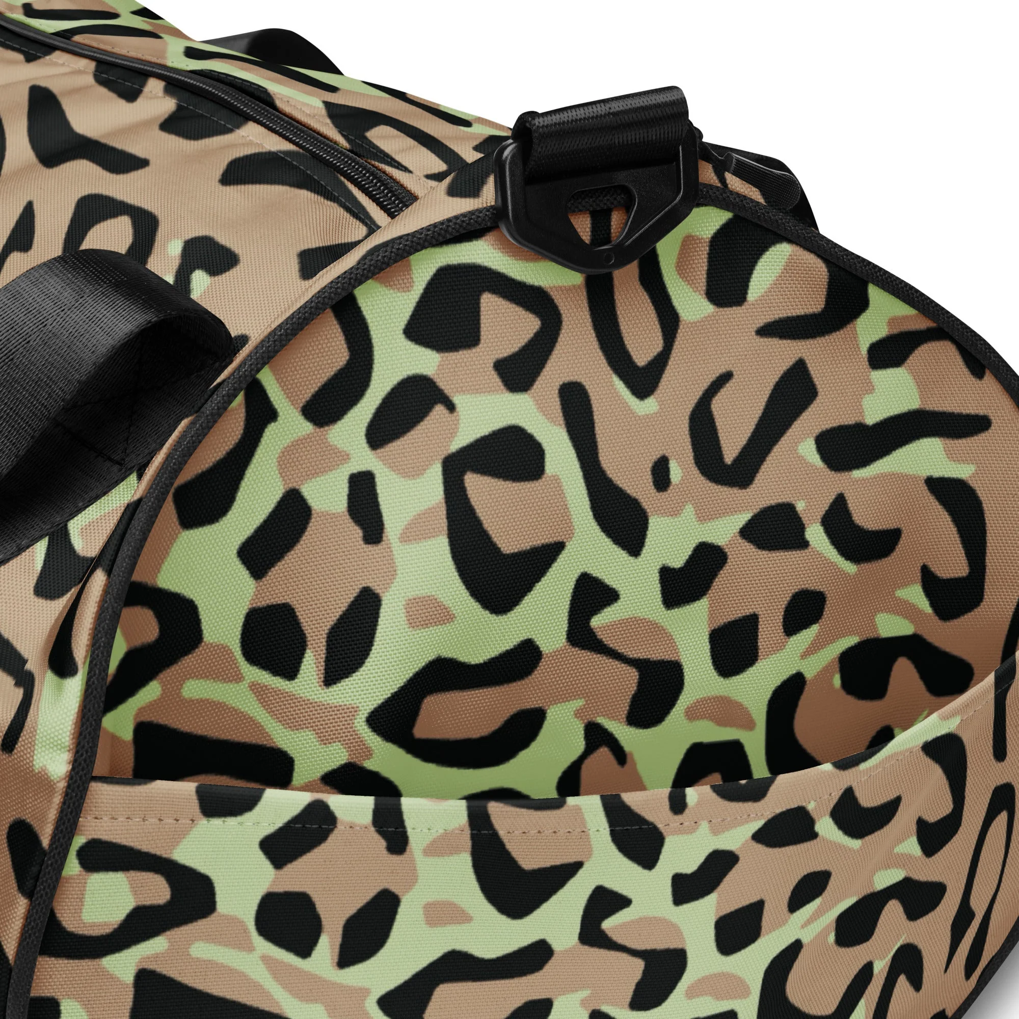 Congo (Zaire) Leopard Spot CAMO Gym Bag - Image 7