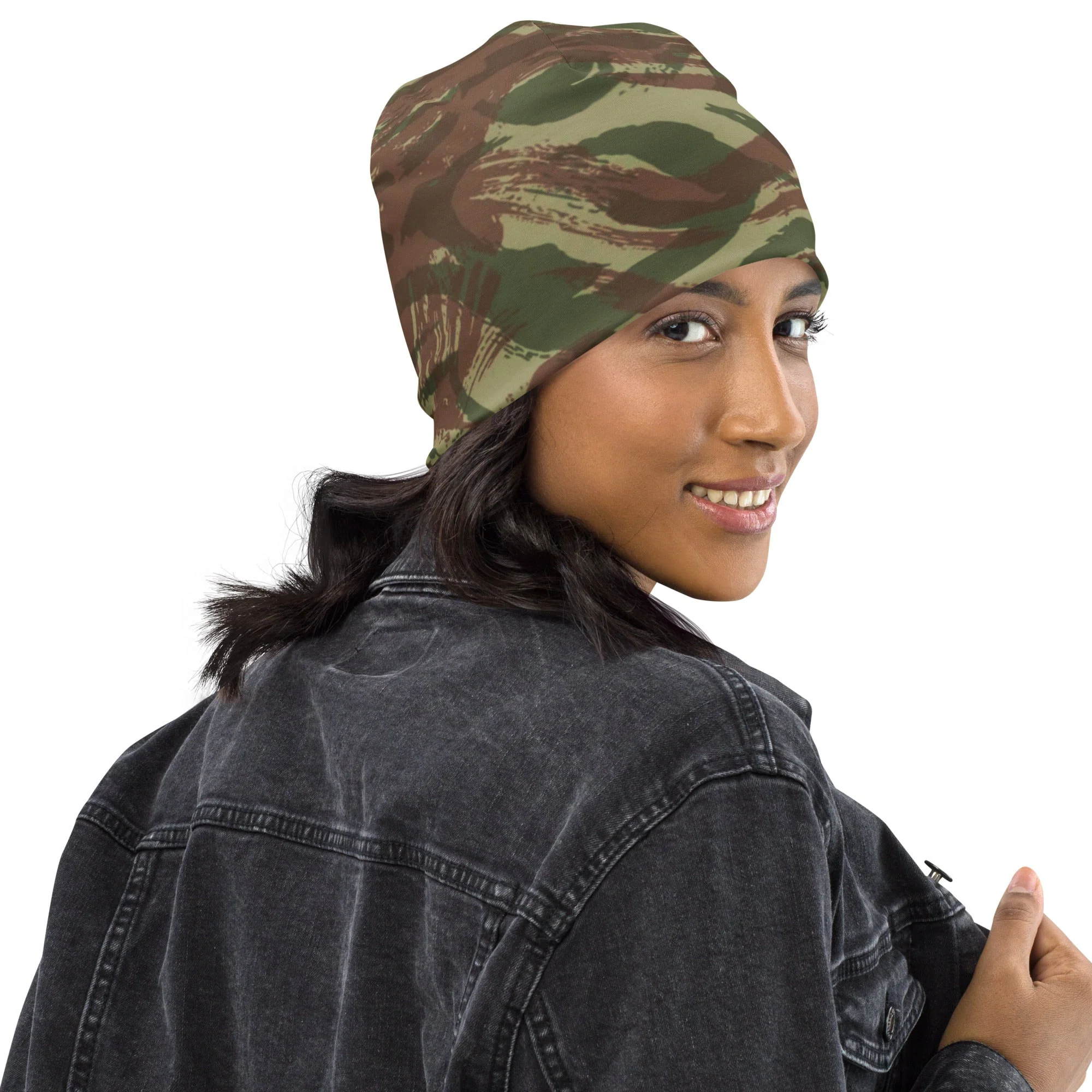 French Lizard A1 Airborne CAMO Beanie - Image 2