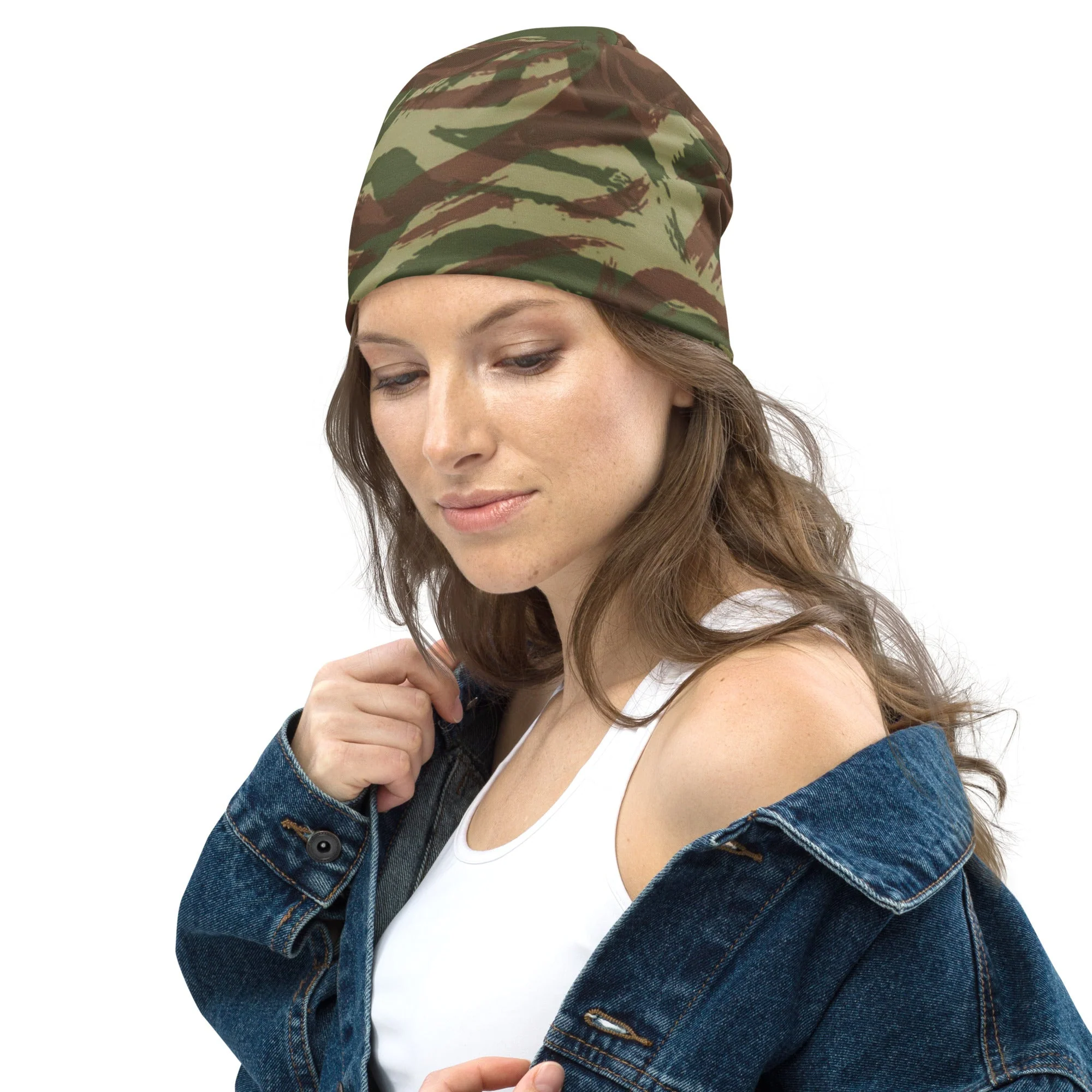 French Lizard A1 Airborne CAMO Beanie - Image 5
