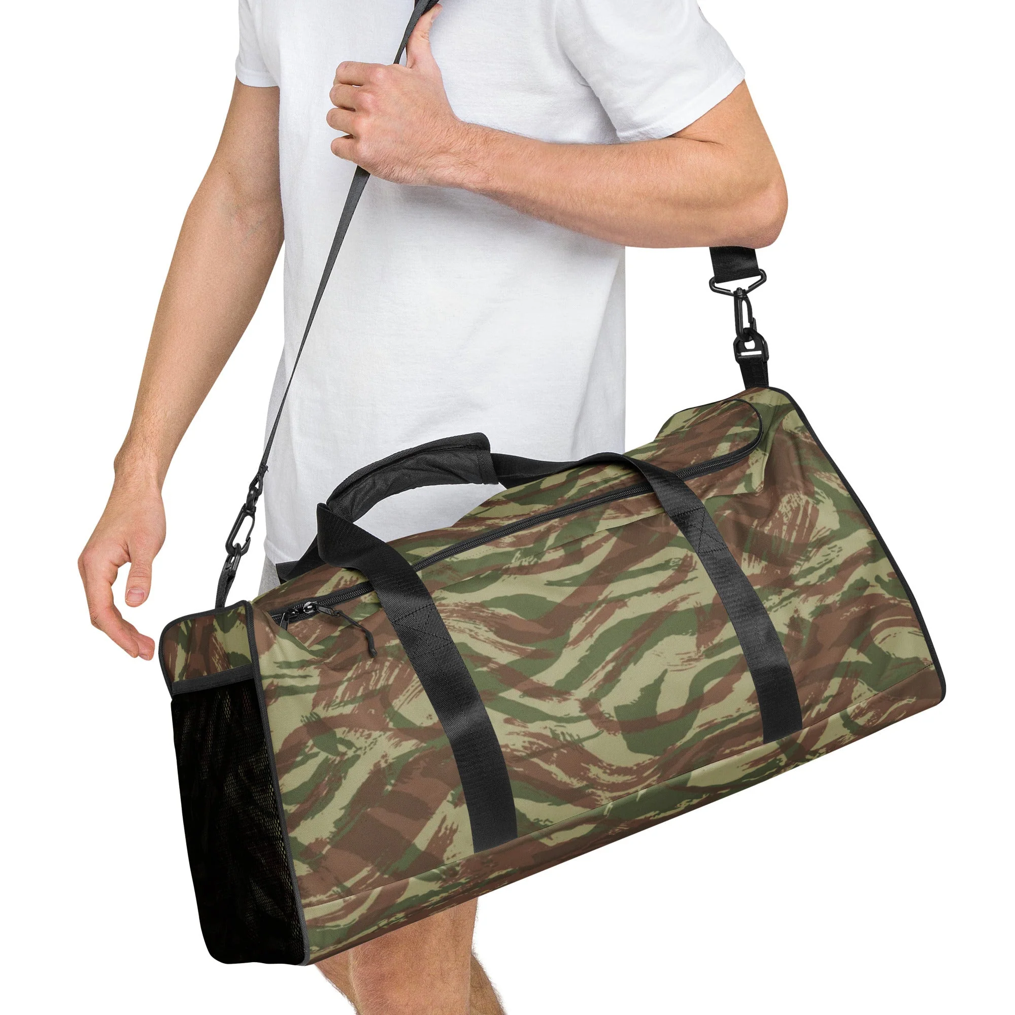 French Lizard A1 Airborne CAMO Duffle Bag