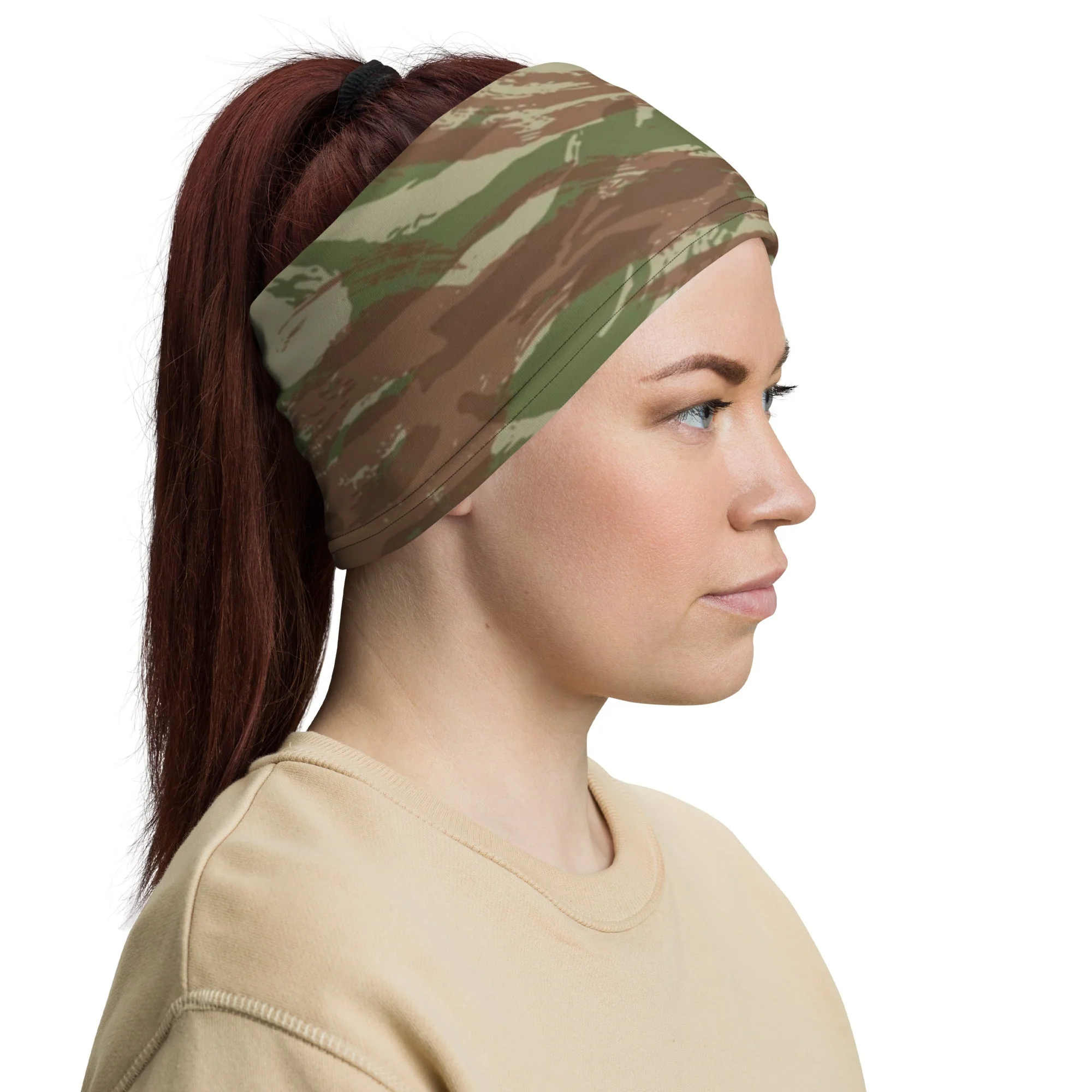 French Lizard A1 Airborne CAMO Neck Gaiter - Image 2