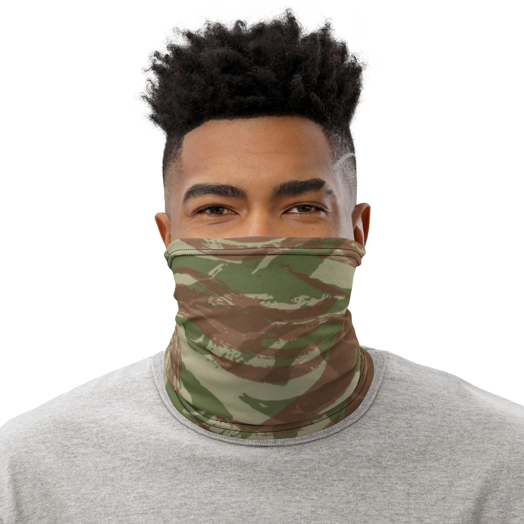 French Lizard A1 Airborne CAMO Neck Gaiter - Image 3
