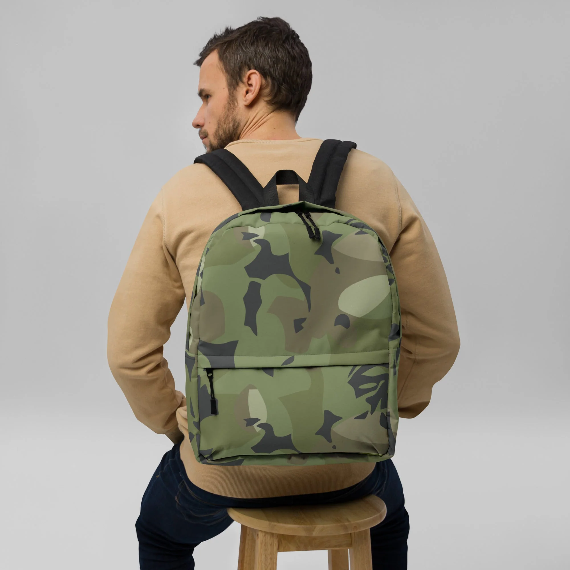 Cuban Elm Leaf Special Troops CAMO Backpack - Image 5