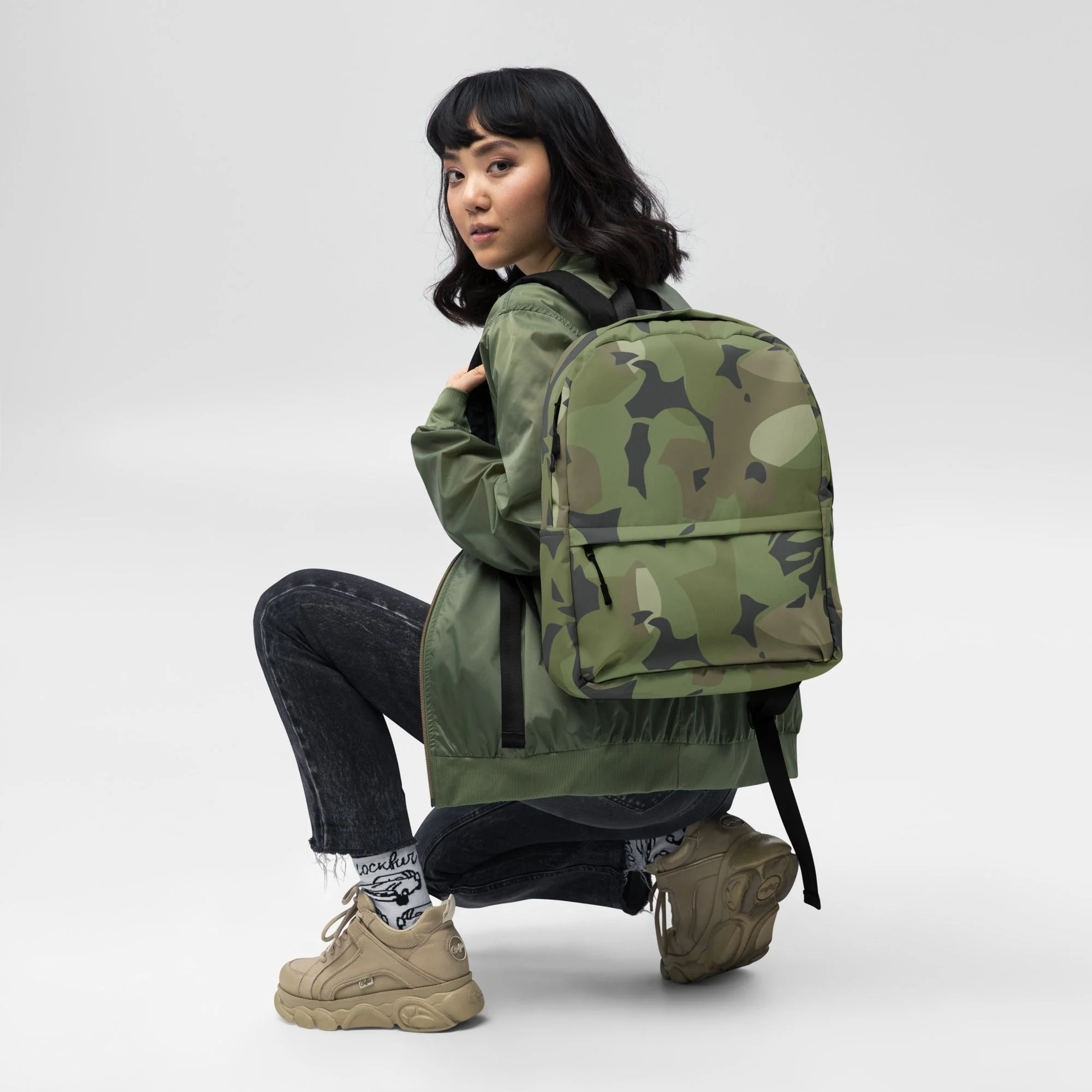 Cuban Elm Leaf Special Troops CAMO Backpack - Image 6
