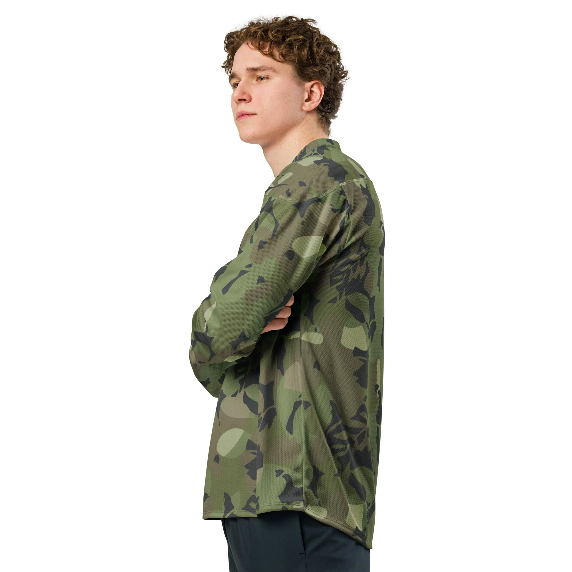 Cuban Elm Leaf Special Troops CAMO Unisex Hockey Fan Jersey